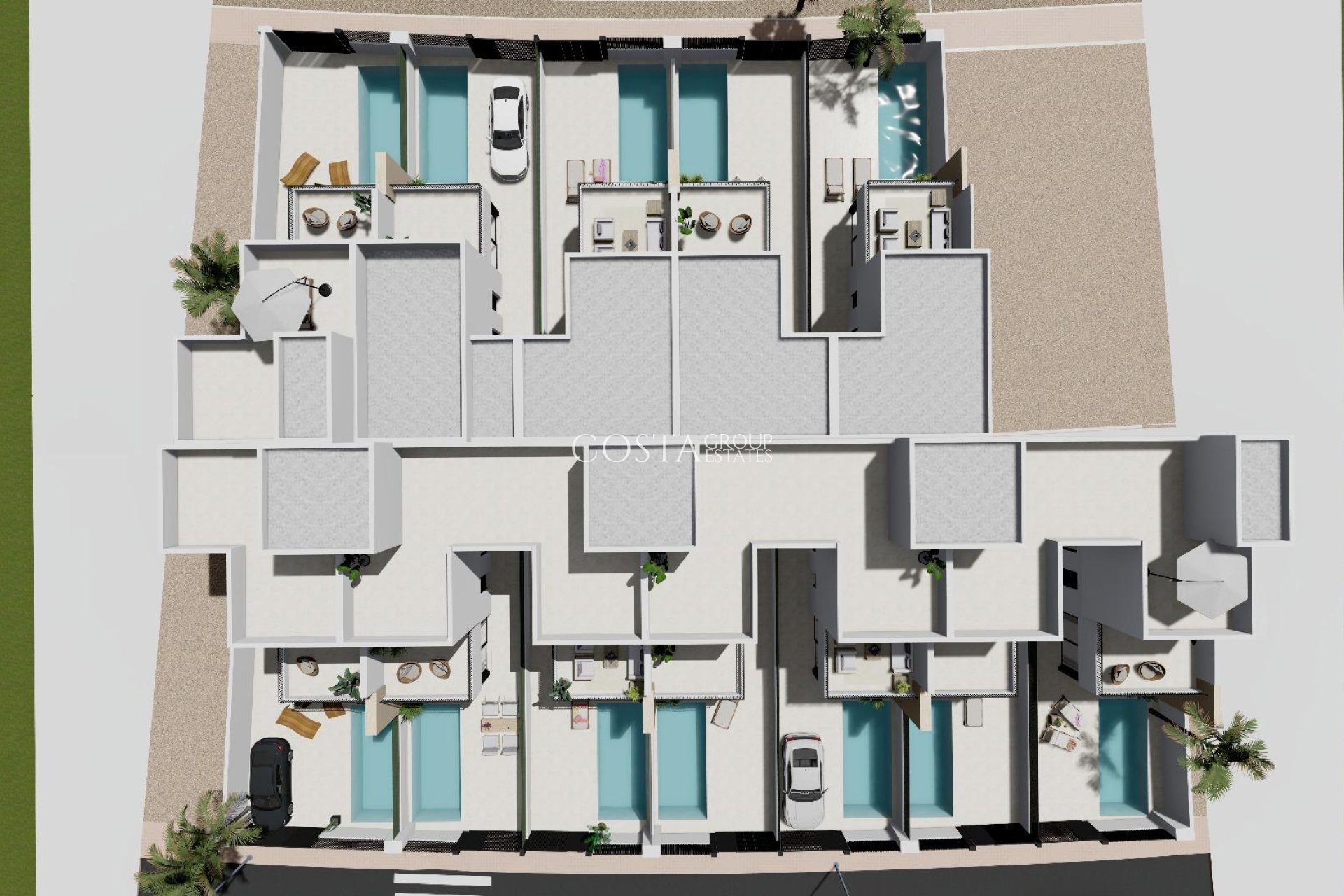 Nieuwbouw Woningen - Semidetached -
Santiago de la Ribera - San Blas