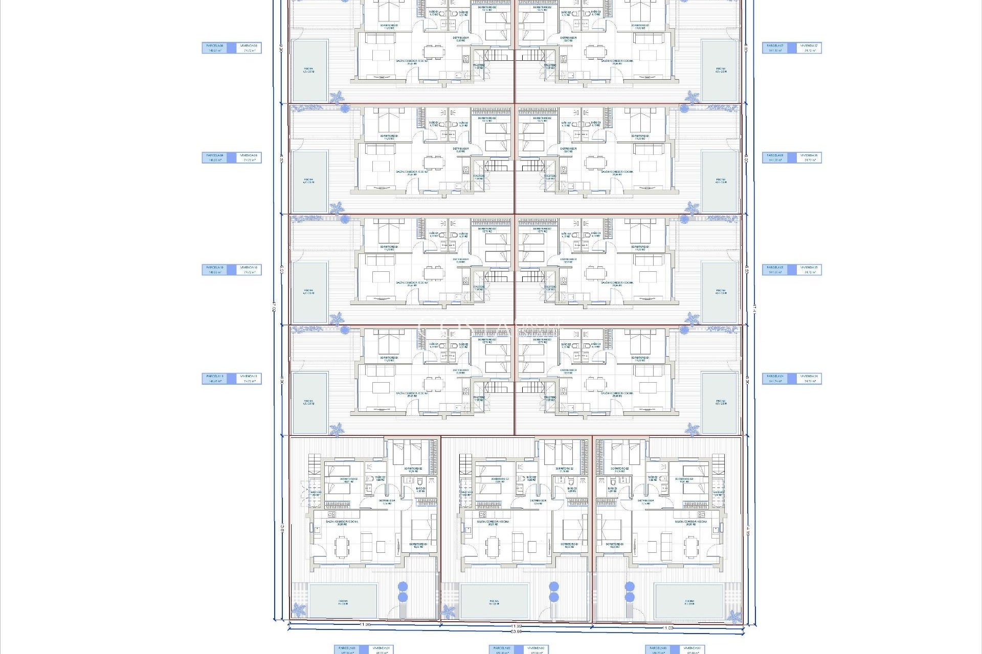 Nieuwbouw Woningen - Semidetached -
Torre Pacheco - Roldán