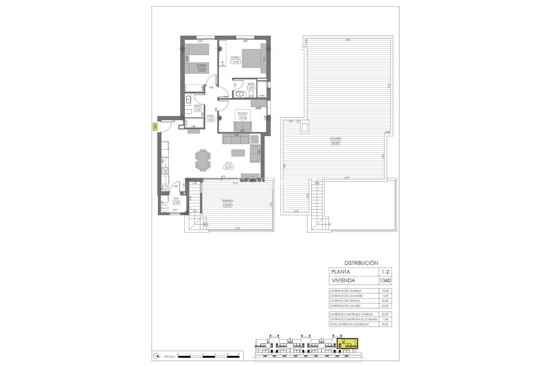Nieuwbouw Woningen - Top Floor Bungalow -
Algorfa - La Finca Golf