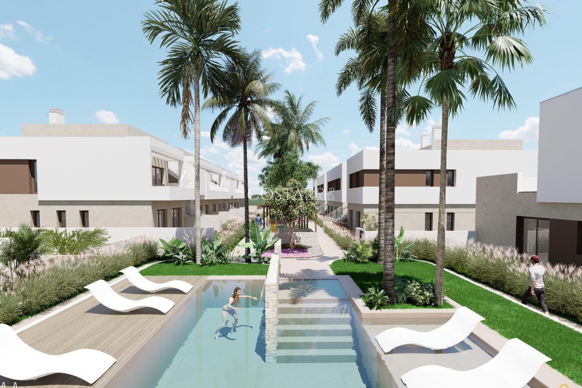 Nieuwbouw Woningen - Top Floor Bungalow -
Los Alcazares - Serena Golf