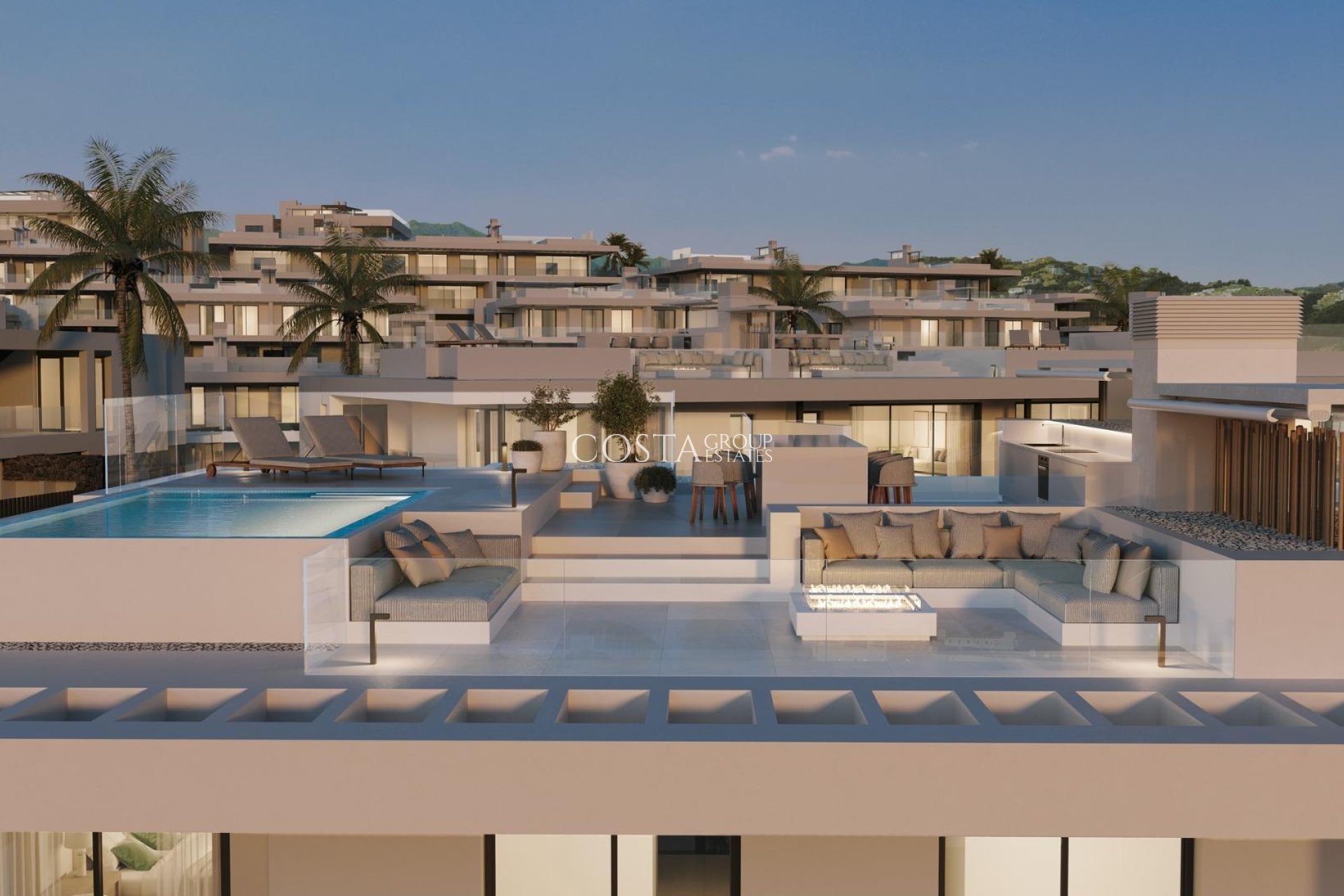 Nieuwbouw Woningen - Top Floor Bungalow -
Marbella - Santa Clara Golf