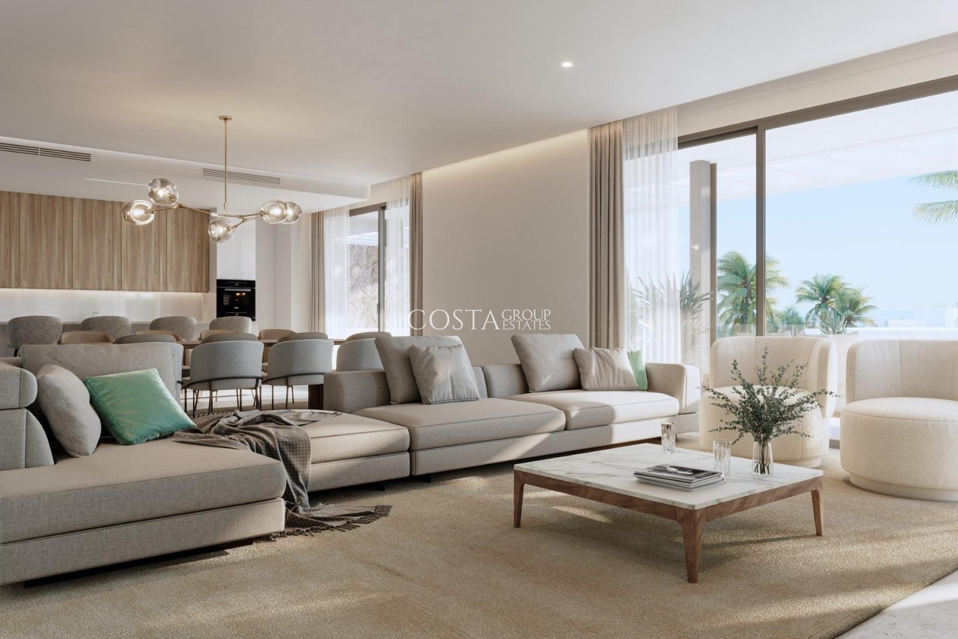 Nieuwbouw Woningen - Top Floor Bungalow -
Marbella - Santa Clara Golf