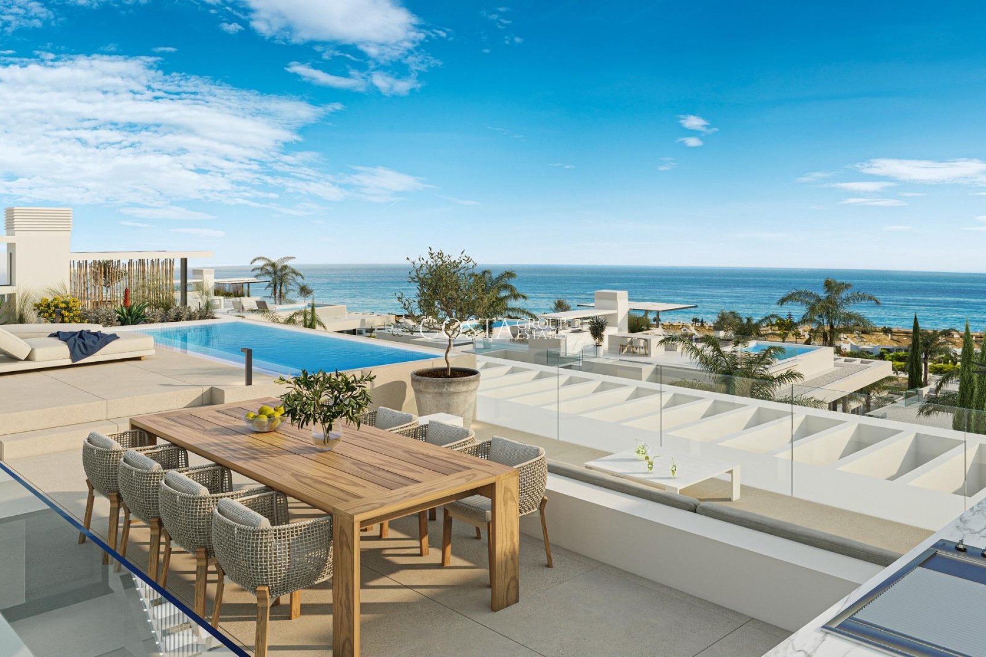 Nieuwbouw Woningen - Top Floor Bungalow -
Marbella - Santa Clara Golf