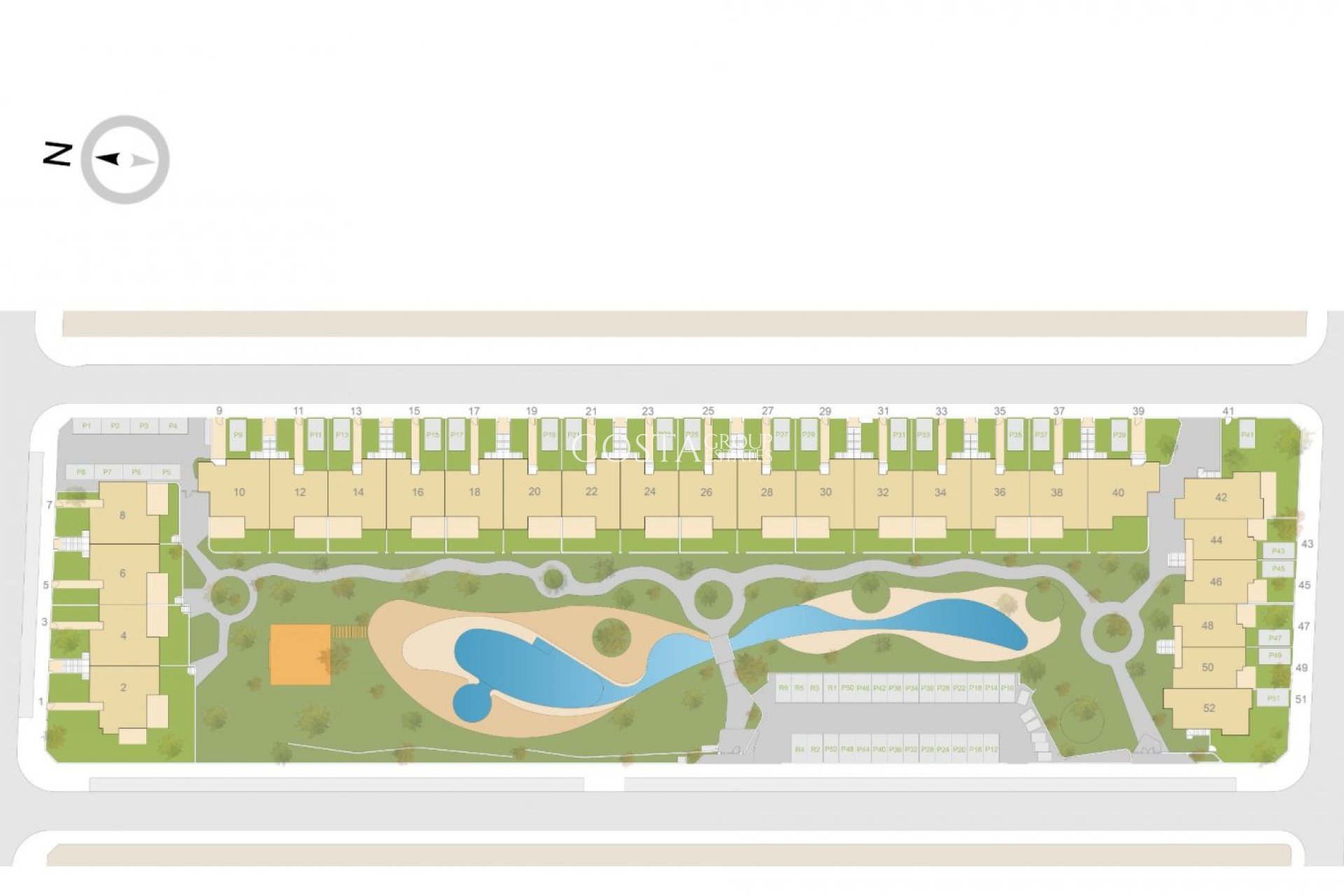 Nieuwbouw Woningen - Top Floor Bungalow -
Orihuela - Vistabella Golf
