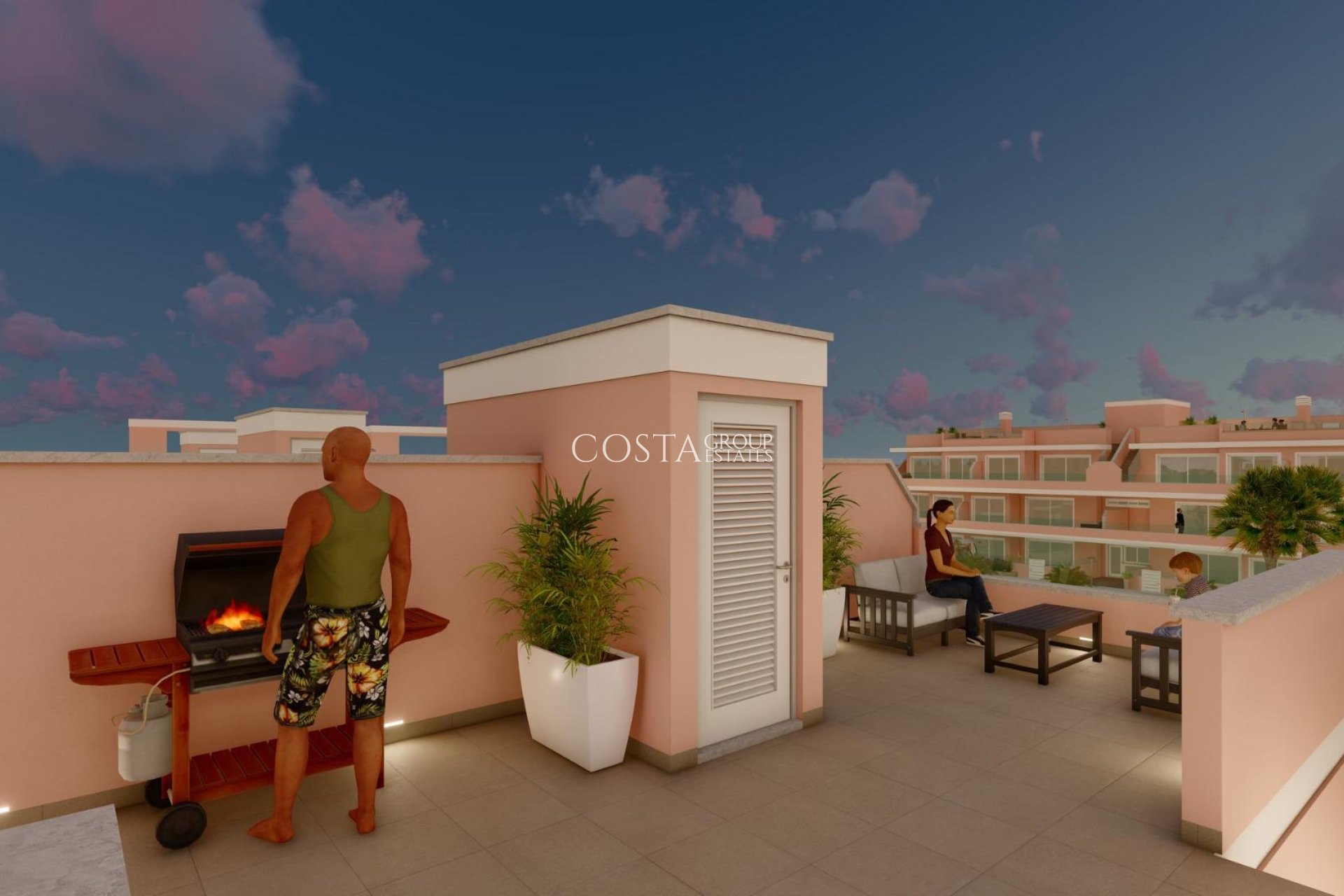 Nieuwbouw Woningen - Top Floor Bungalow -
Pilar de la Horadada - Lo Monte