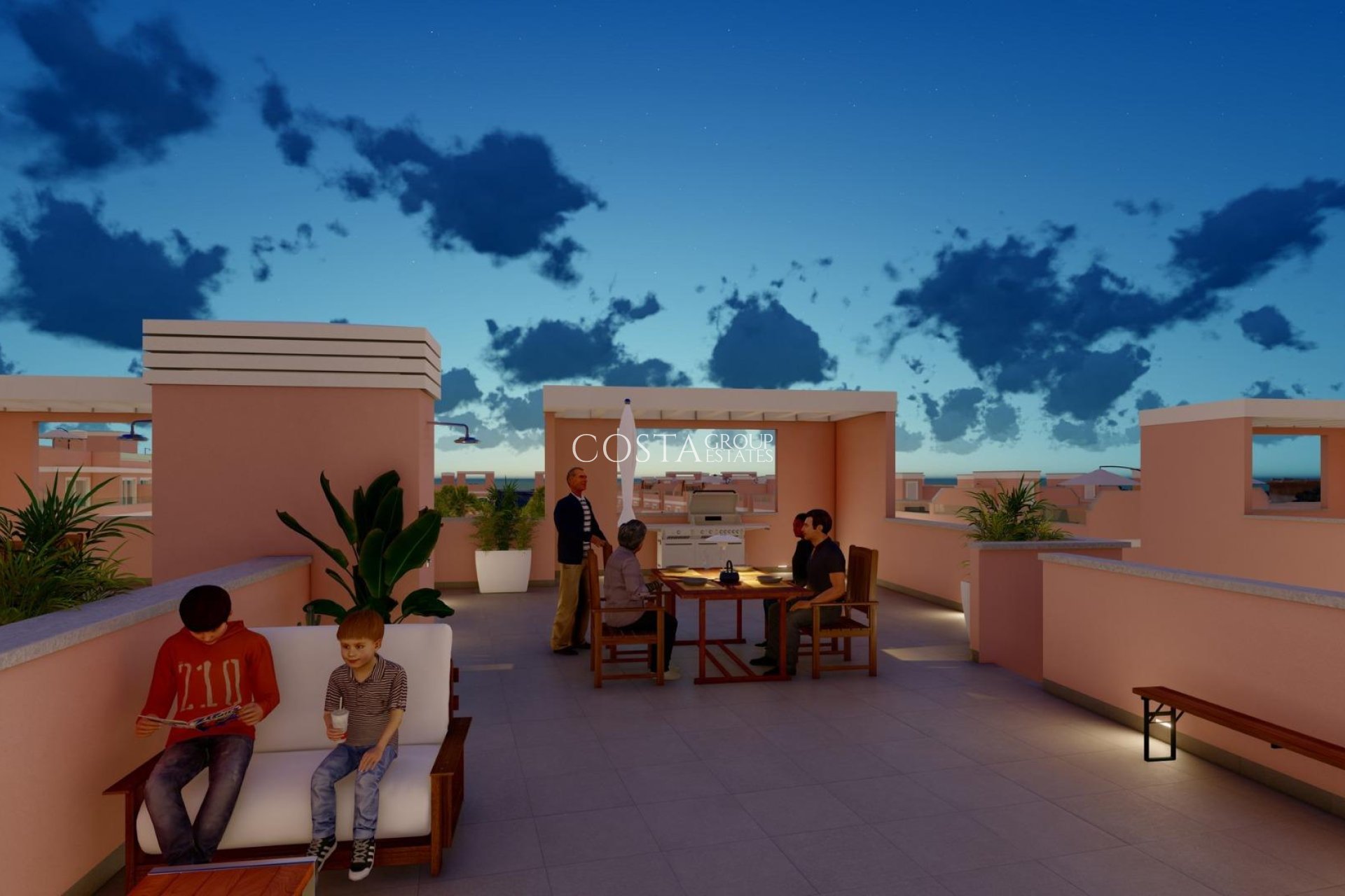 Nieuwbouw Woningen - Top Floor Bungalow -
Pilar de la Horadada - Lo Monte