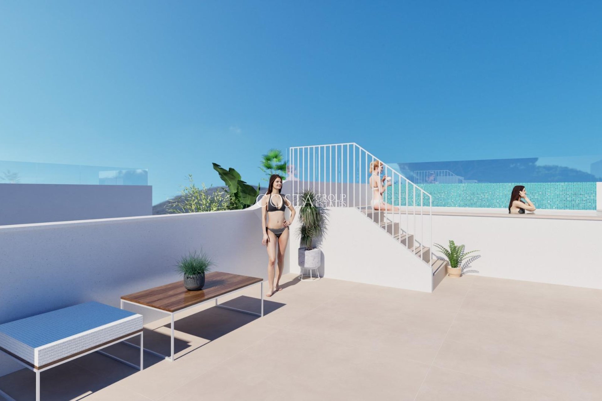 Nieuwbouw Woningen - Top Floor Bungalow -
Pilar de la Horadada - Playa de las Higuericas
