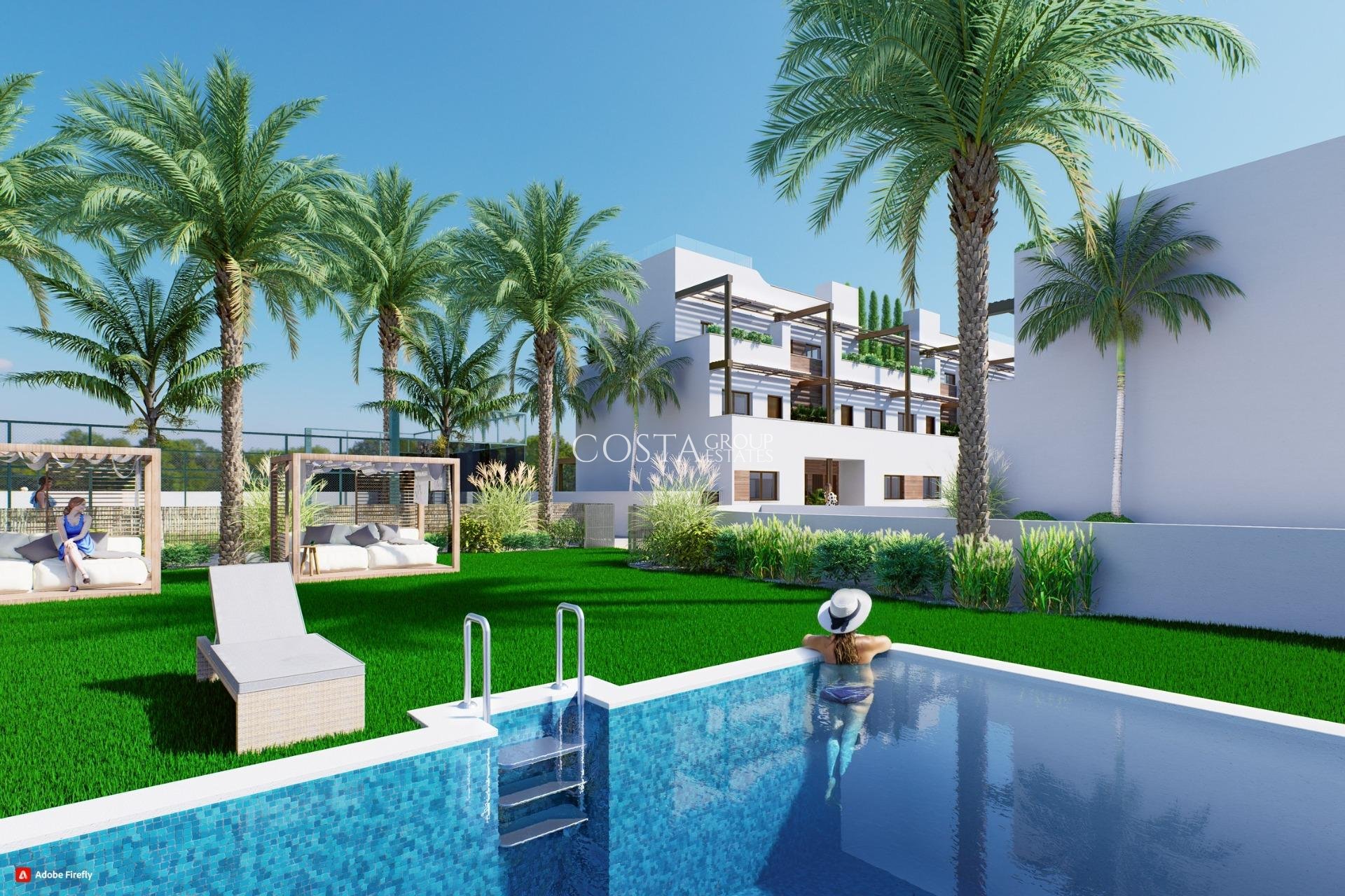 Nieuwbouw Woningen - Top Floor Bungalow -
Pilar de la Horadada - Playa de las Higuericas