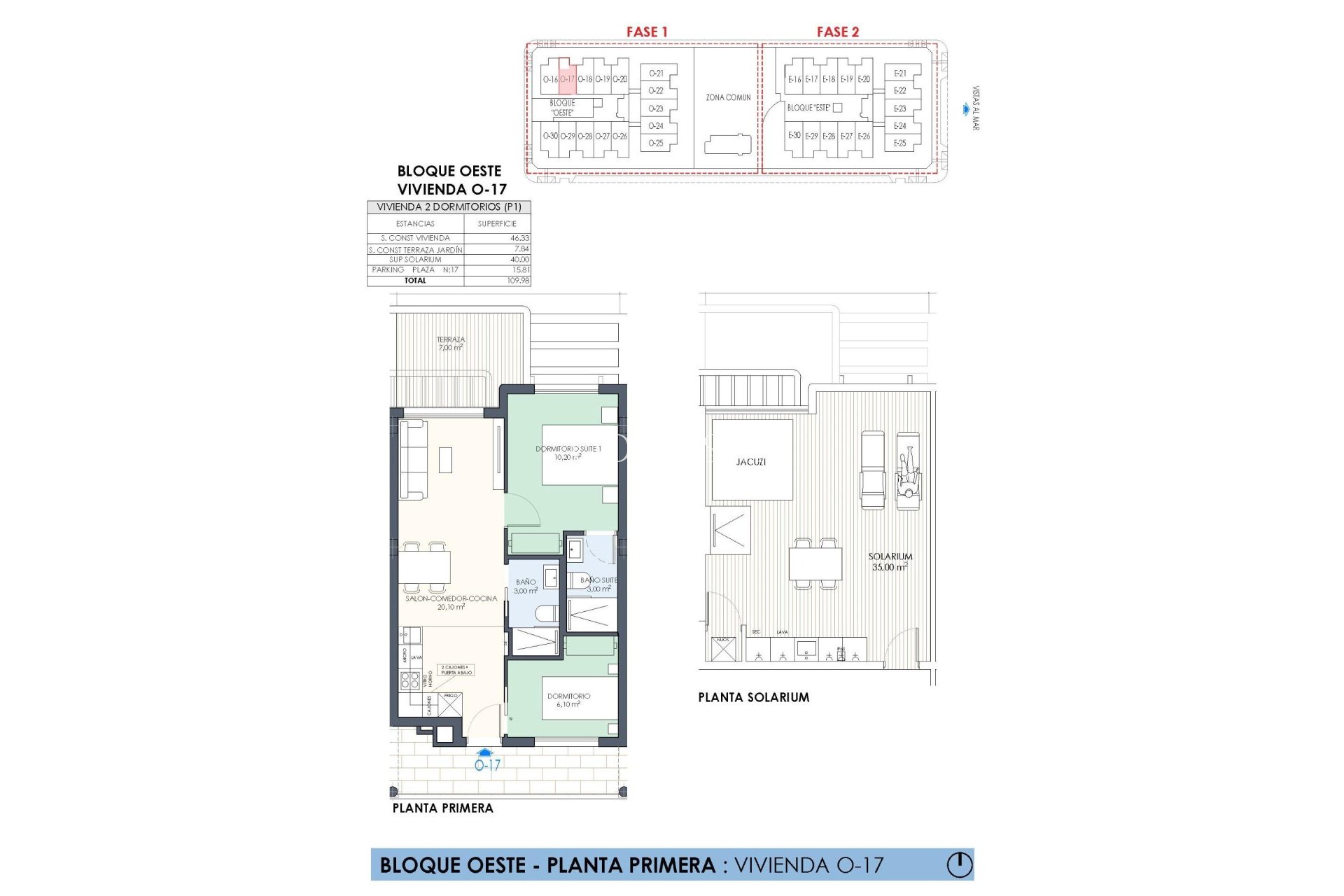 Nieuwbouw Woningen - Top Floor Bungalow -
Pilar de la Horadada - Playa de las Higuericas