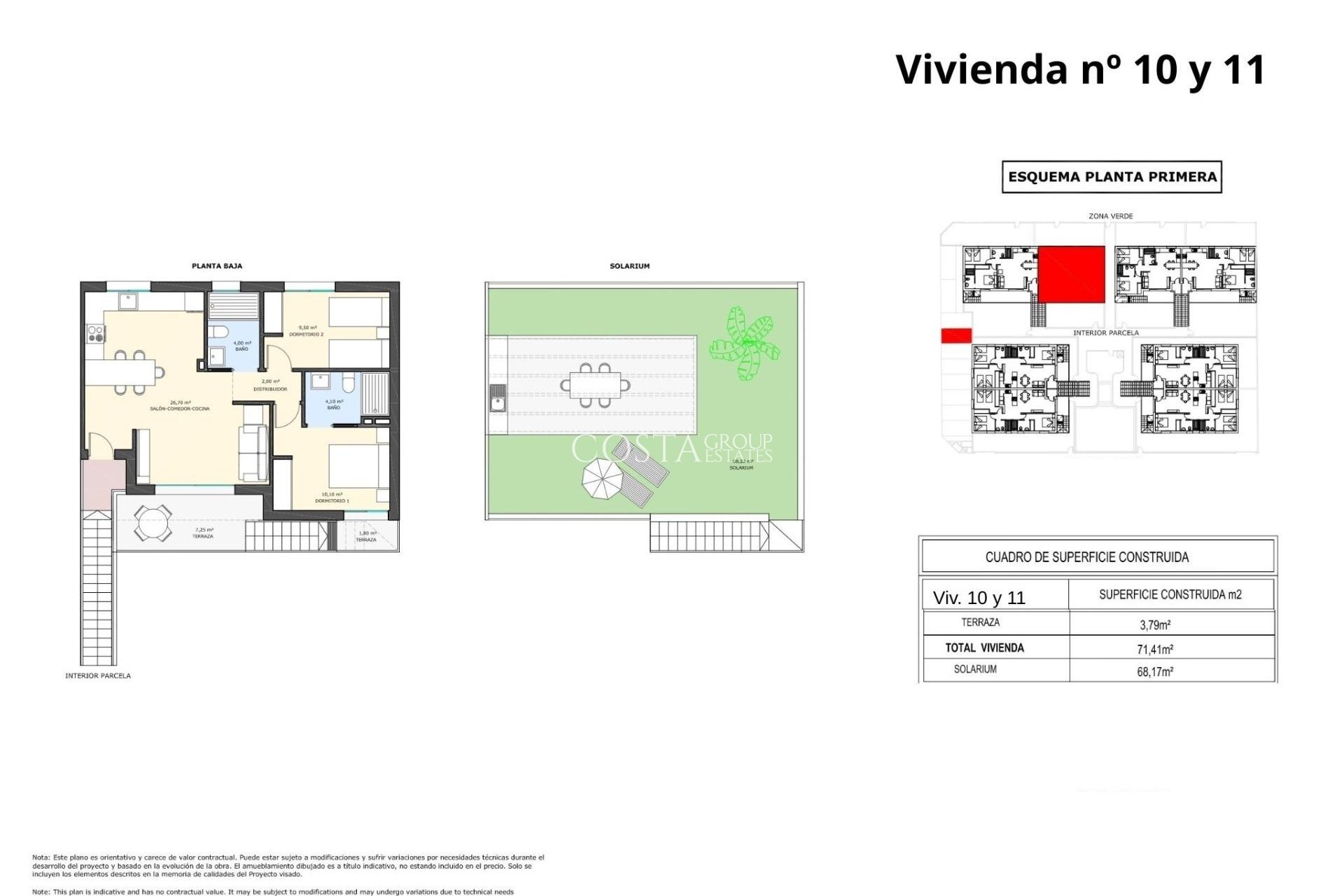 Nieuwbouw Woningen - Top Floor Bungalow -
Pilar de la Horadada - pueblo
