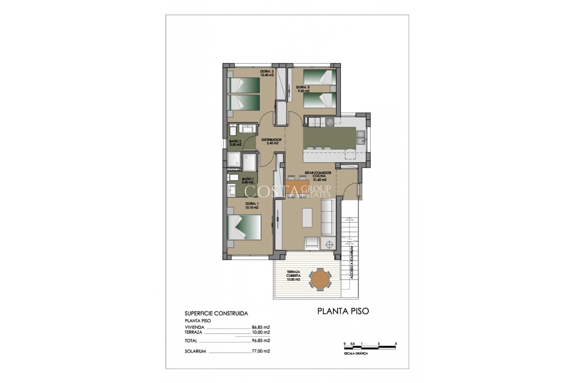 Nieuwbouw Woningen - Top Floor Bungalow -
San Miguel de Salinas - VistaBella Golf
