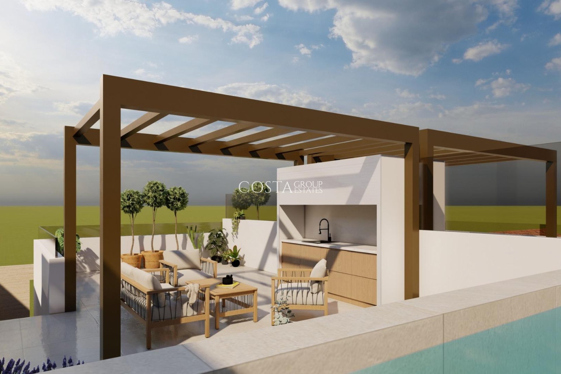 Nieuwbouw Woningen - Top Floor Bungalow -
San Pedro del Pinatar - Lo Pagan