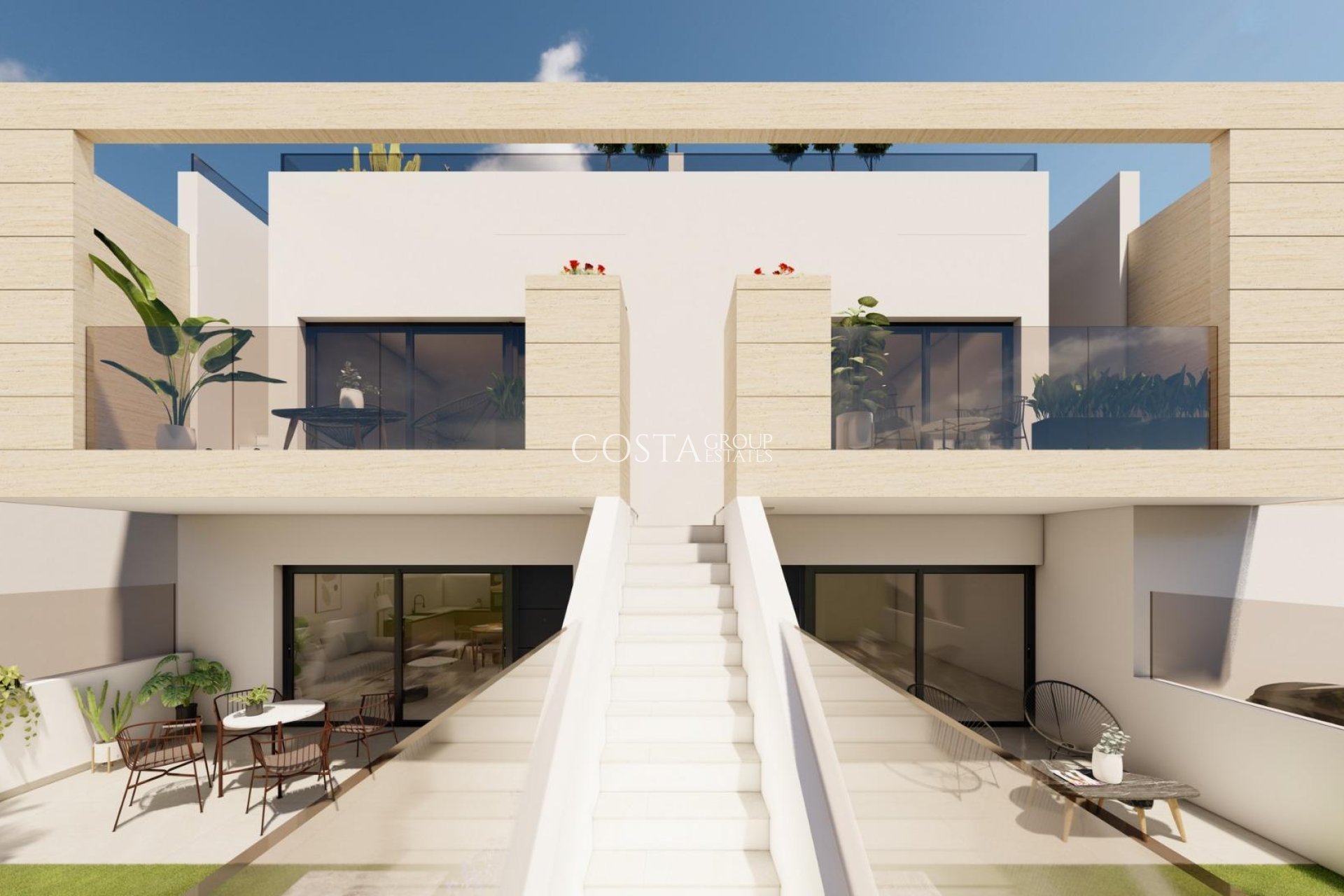 Nieuwbouw Woningen - Top Floor Bungalow -
San Pedro del Pinatar - Lo Pagan