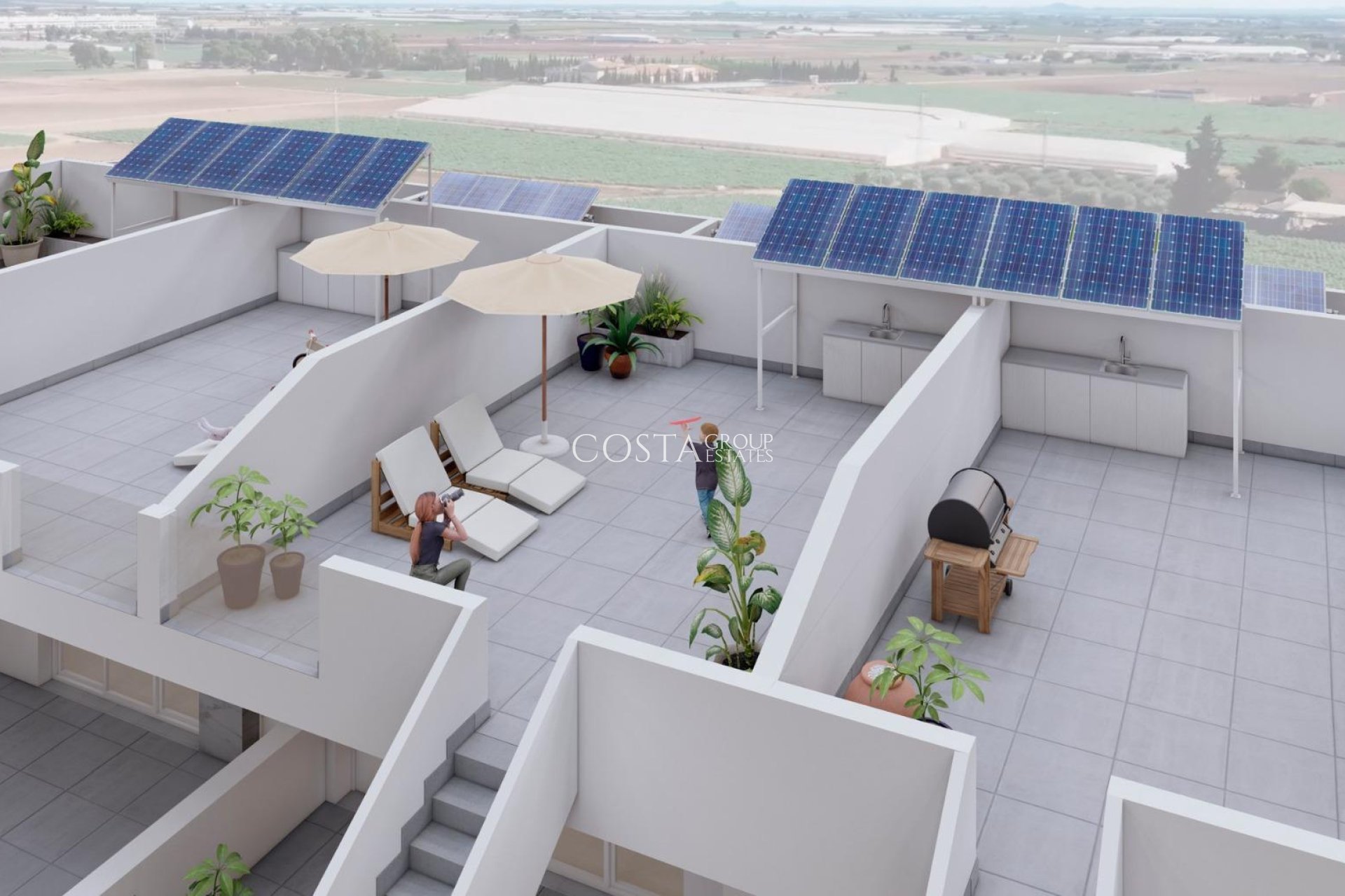 Nieuwbouw Woningen - Top Floor Bungalow -
Torre Pacheco - Roldán