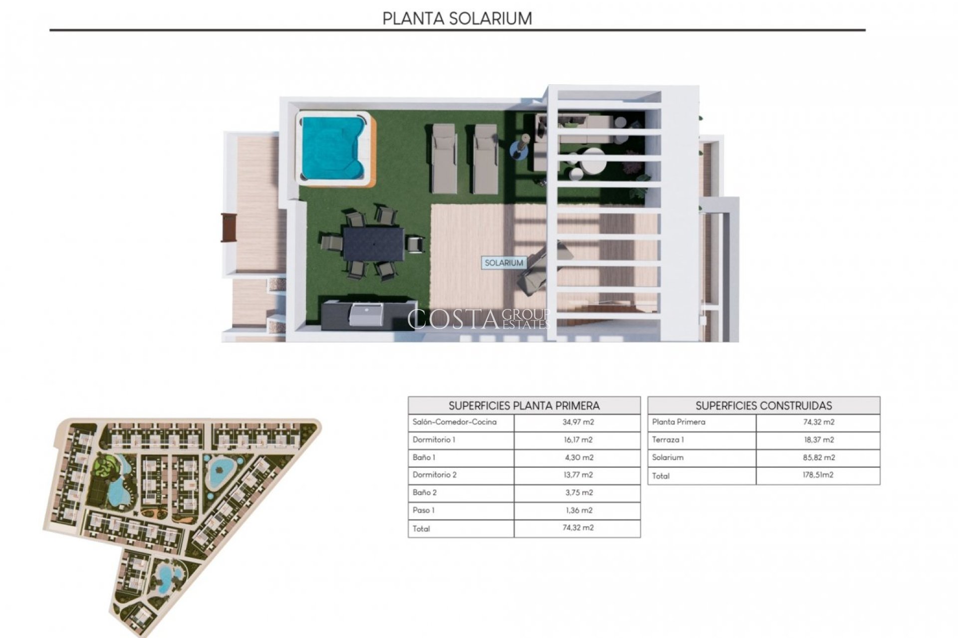 Nieuwbouw Woningen - Top Floor Bungalow -
Torrevieja - Los Balcones