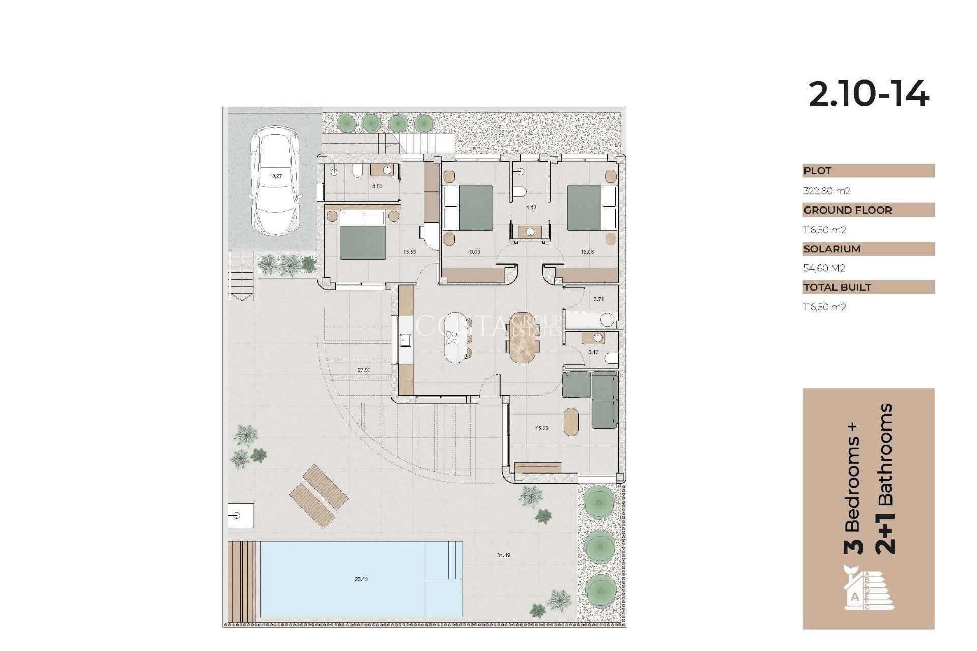 Nieuwbouw Woningen - Villa -
Algorfa - La Finca Golf