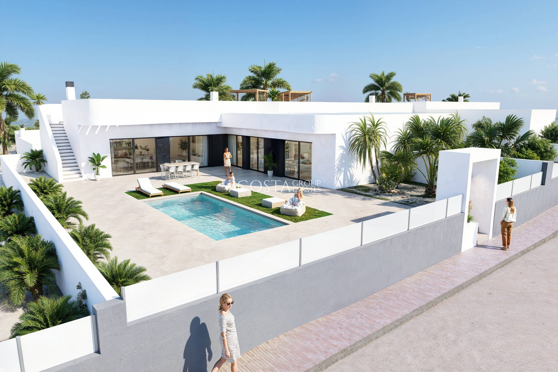Nieuwbouw Woningen - Villa -
Algorfa