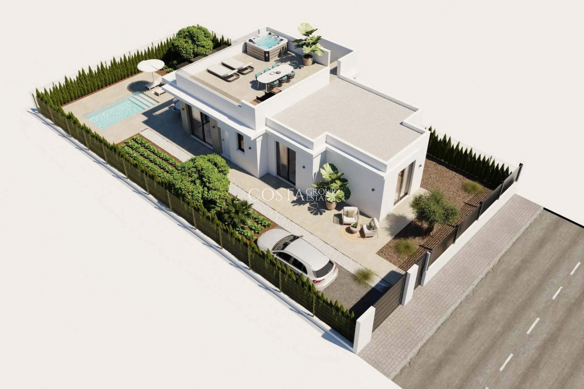 Nieuwbouw Woningen - Villa -
Fuente Álamo - Hacienda Del Álamo Golf