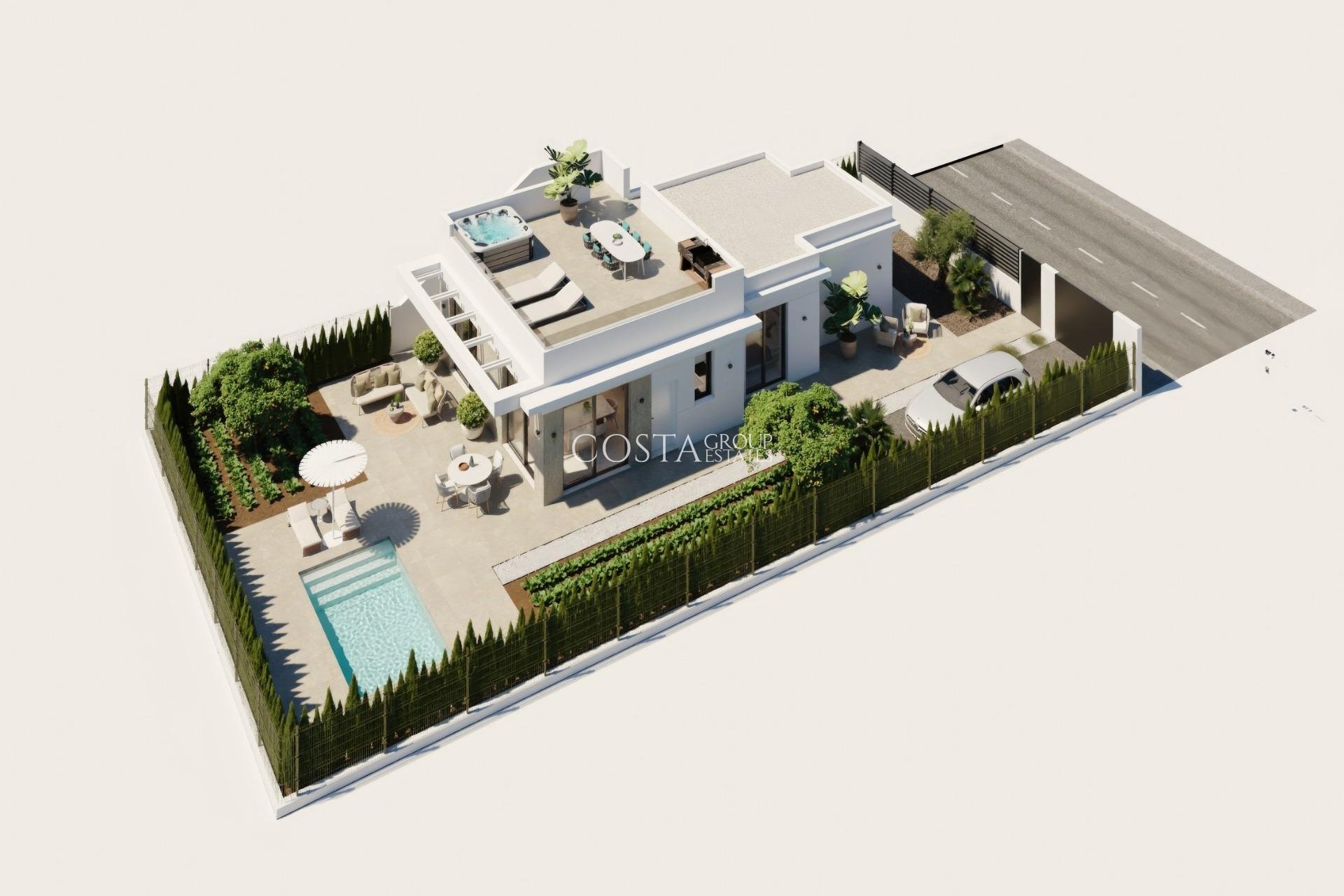 Nieuwbouw Woningen - Villa -
Fuente Álamo - Hacienda Del Álamo Golf