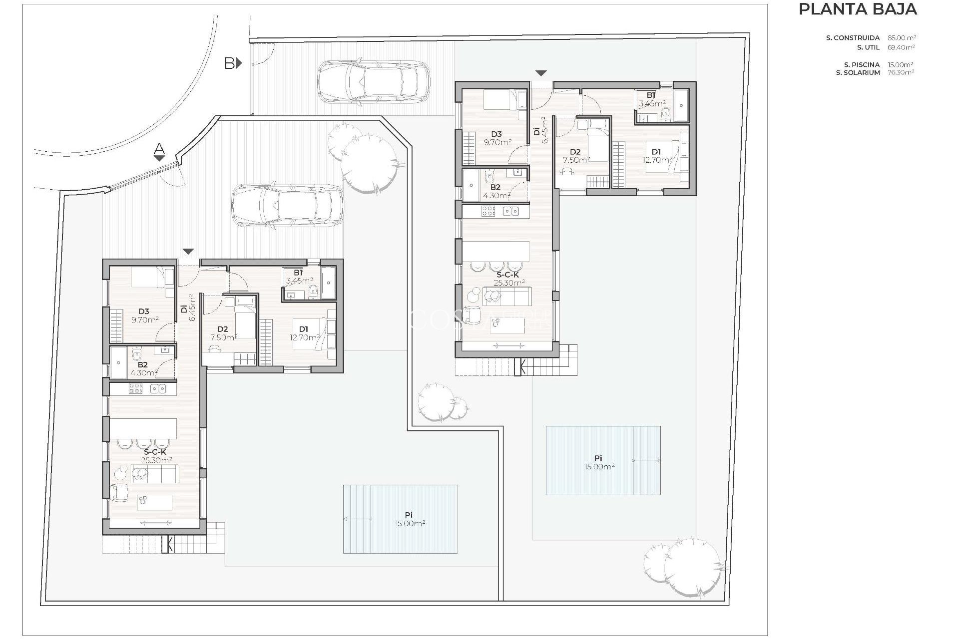 Nieuwbouw Woningen - Villa -
Mazarrón - Country Club