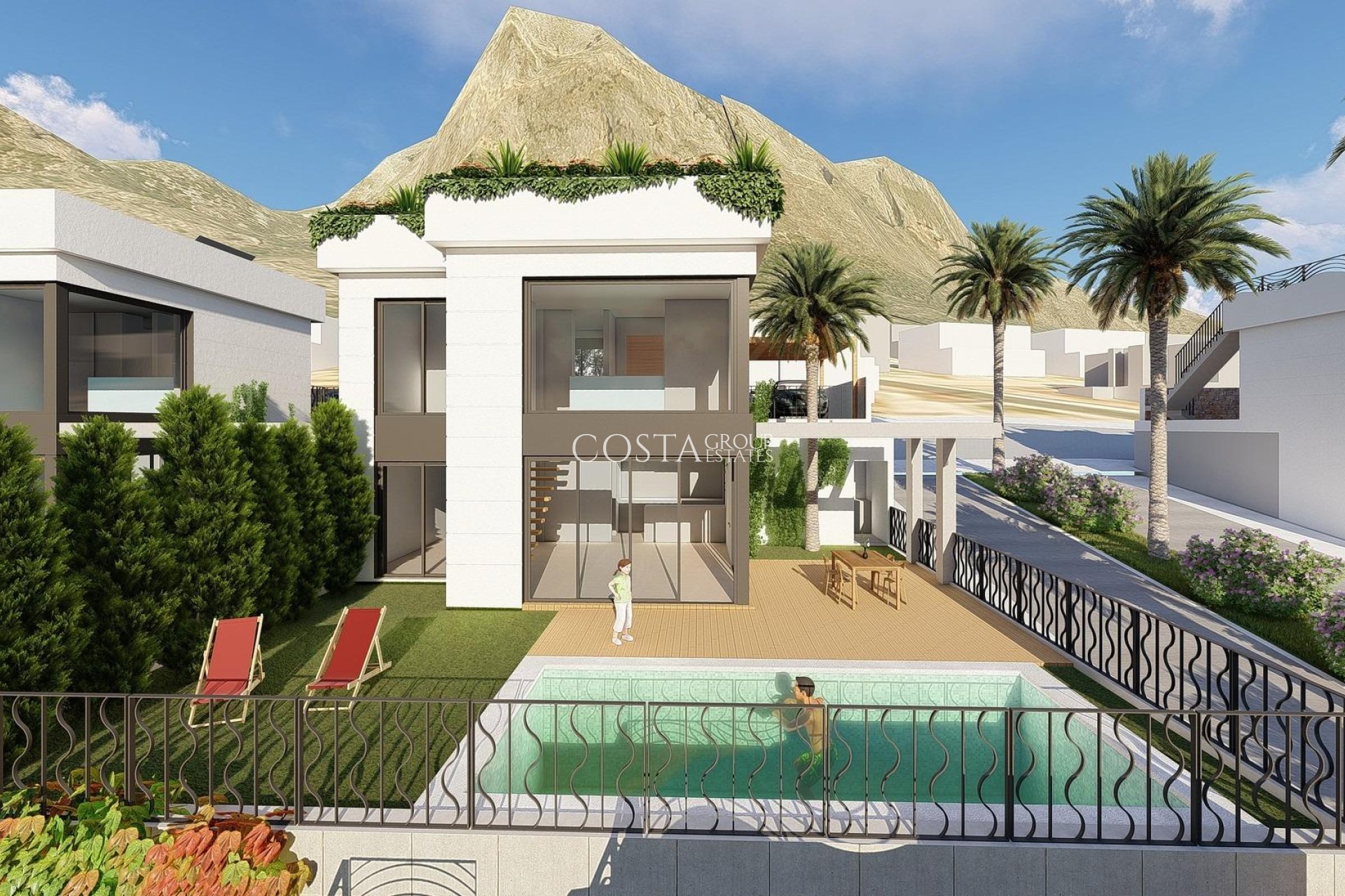 Nieuwbouw Woningen - Villa -
Polop