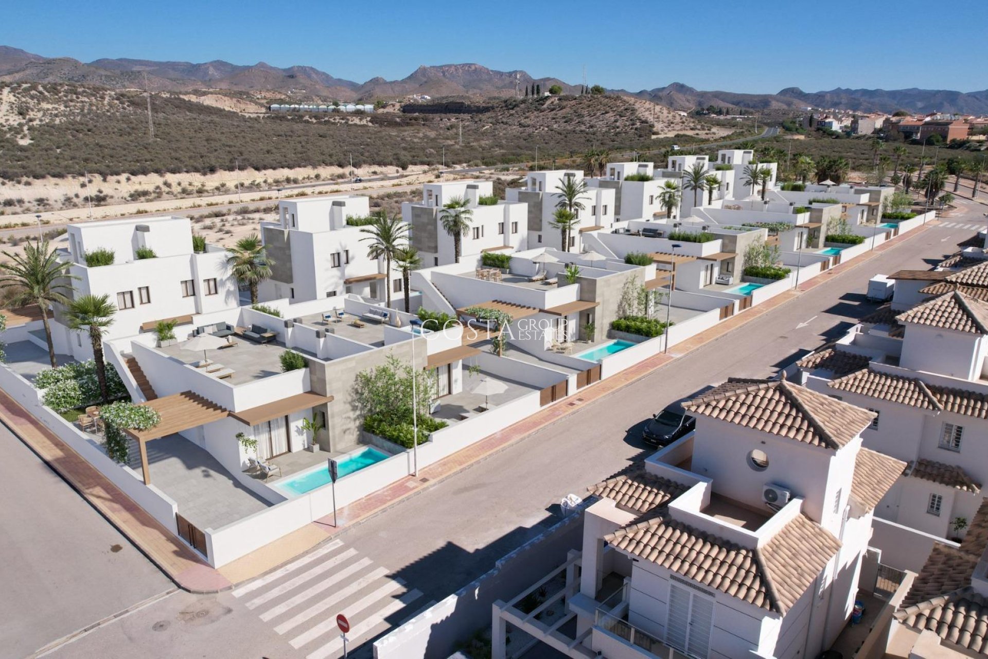 Nieuwbouw Woningen - Villa -
Puerto de Mazarron - Caleñares