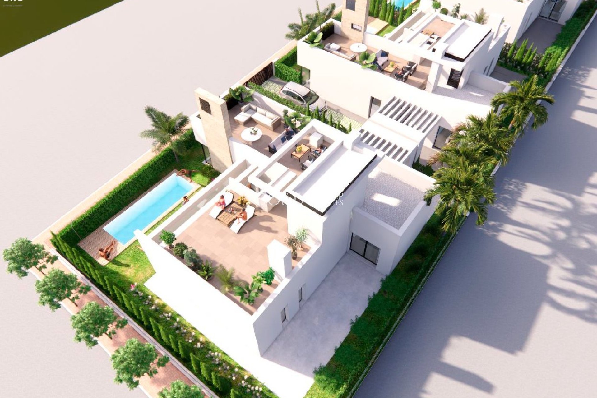 Nieuwbouw Woningen - Villa -
Santa Rosalia