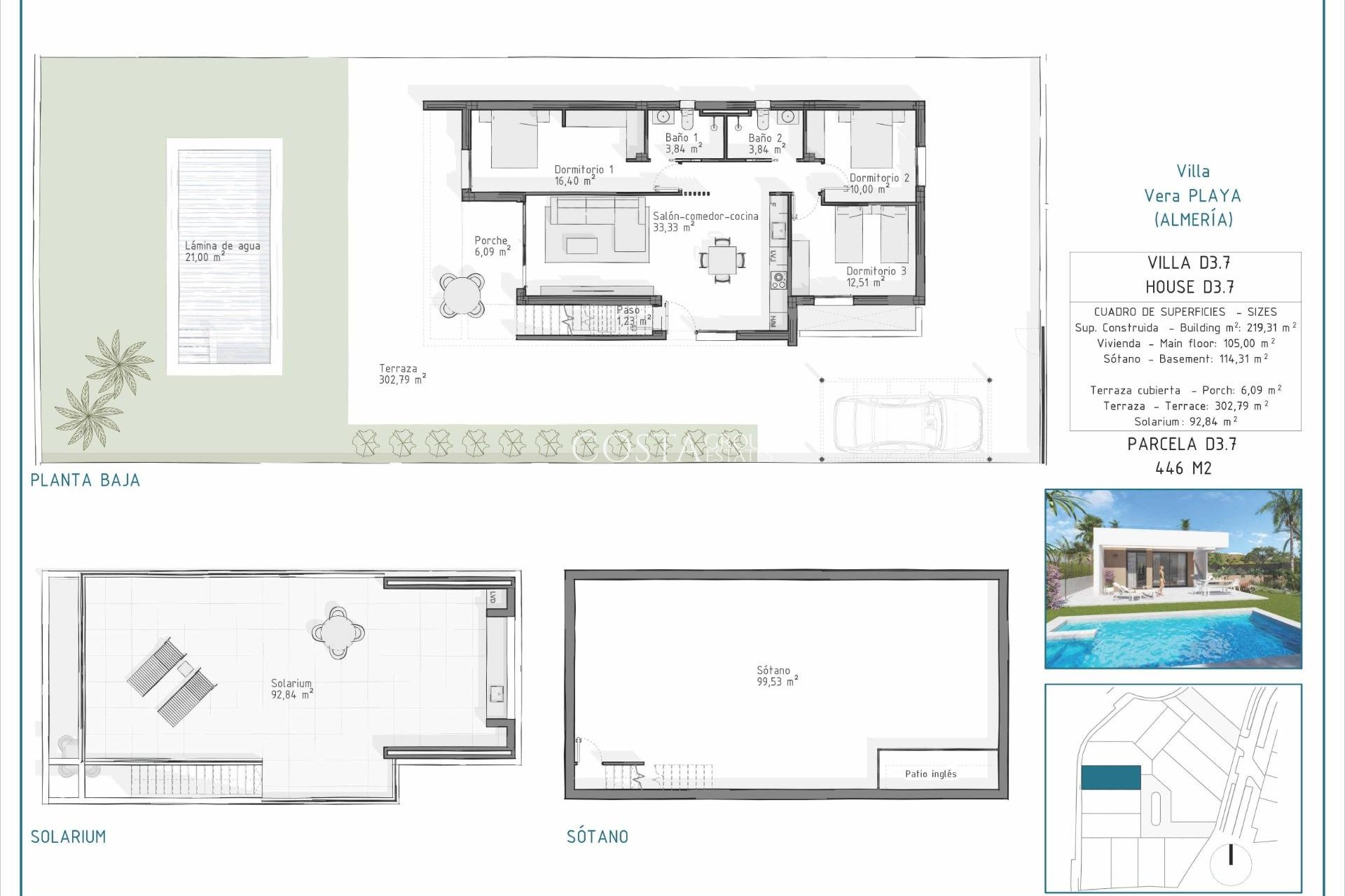Nieuwbouw Woningen - Villa -
Vera - Pueblo Salinas