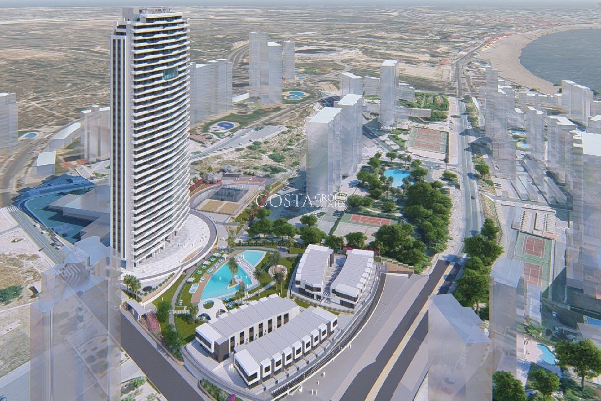 Nouvelle construction - Apartments -
Benidorm - Poniente