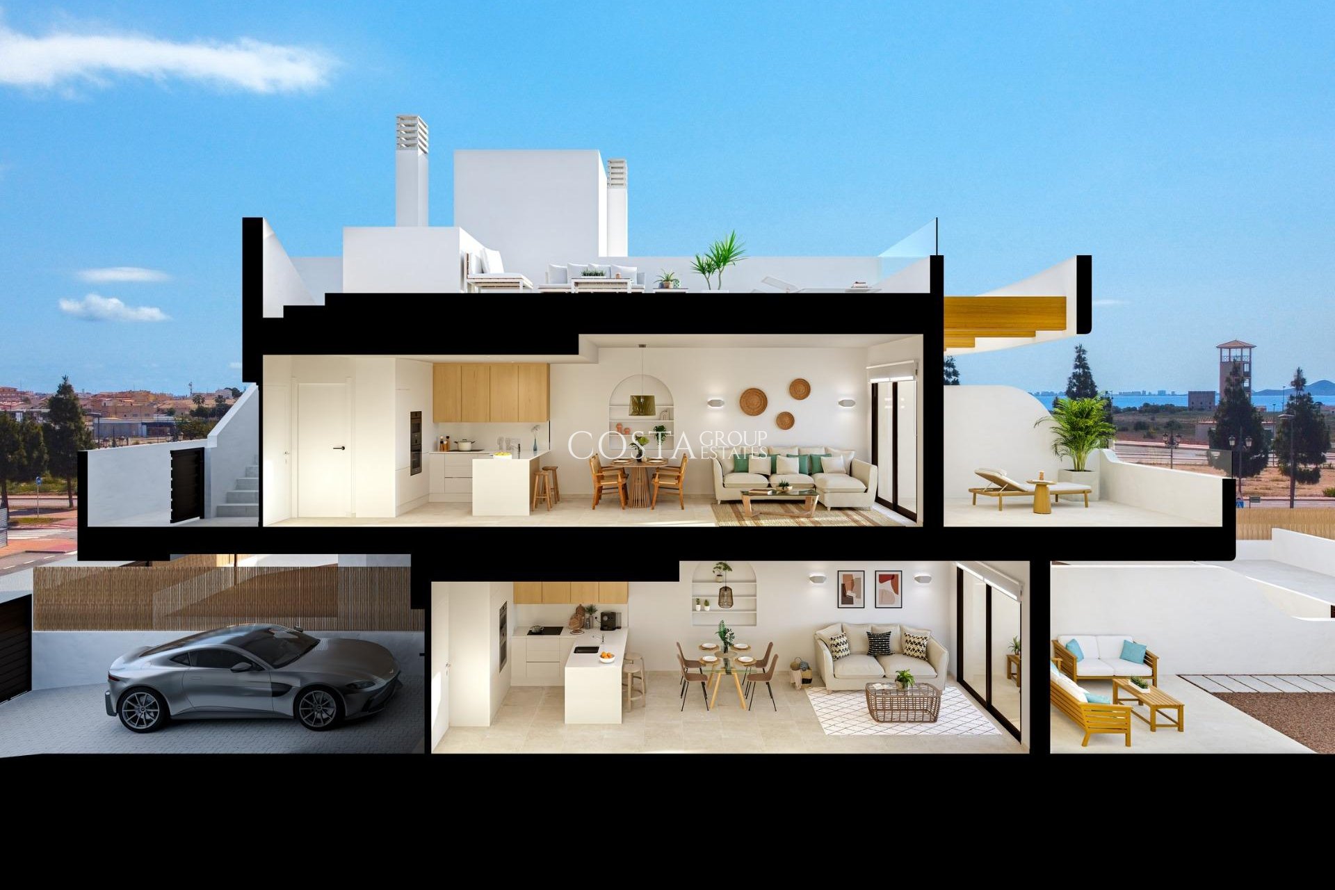 Nouvelle construction - Apartments -
Los Alcazares - La Serena Golf