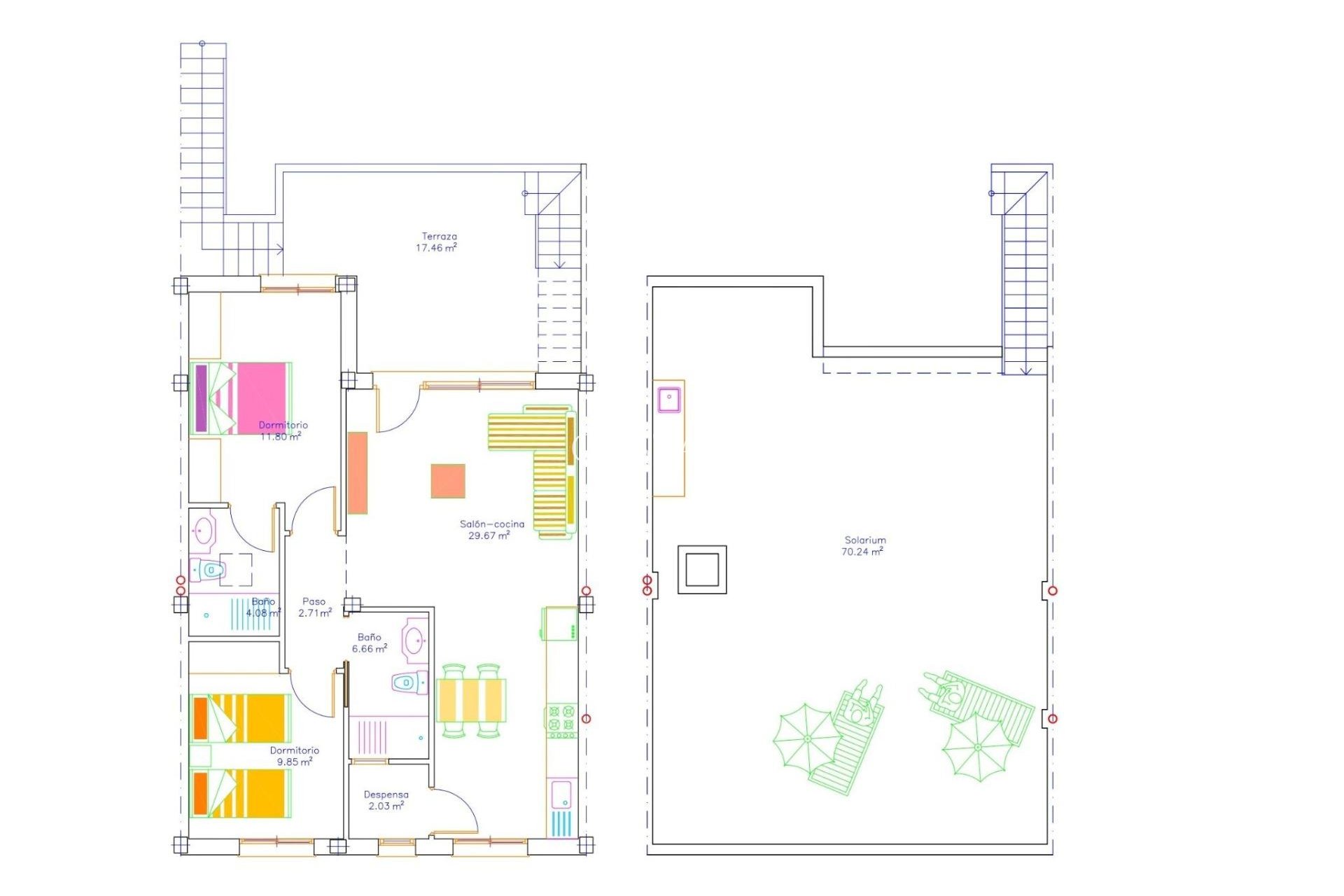 Nouvelle construction - Apartments -
San Javier - pueblo