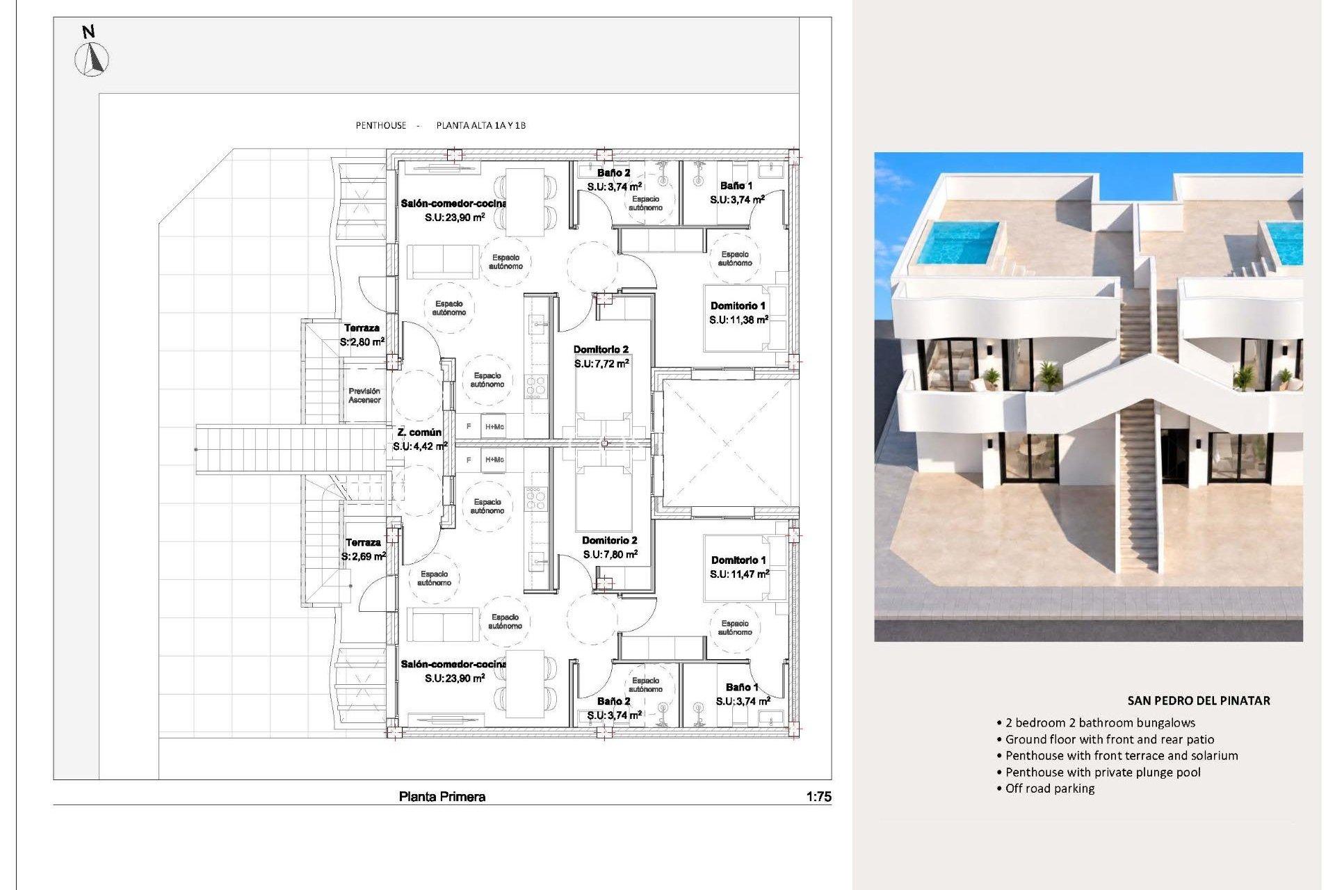 Nouvelle construction - Apartments -
San Pedro del Pinatar - Los Peñascos