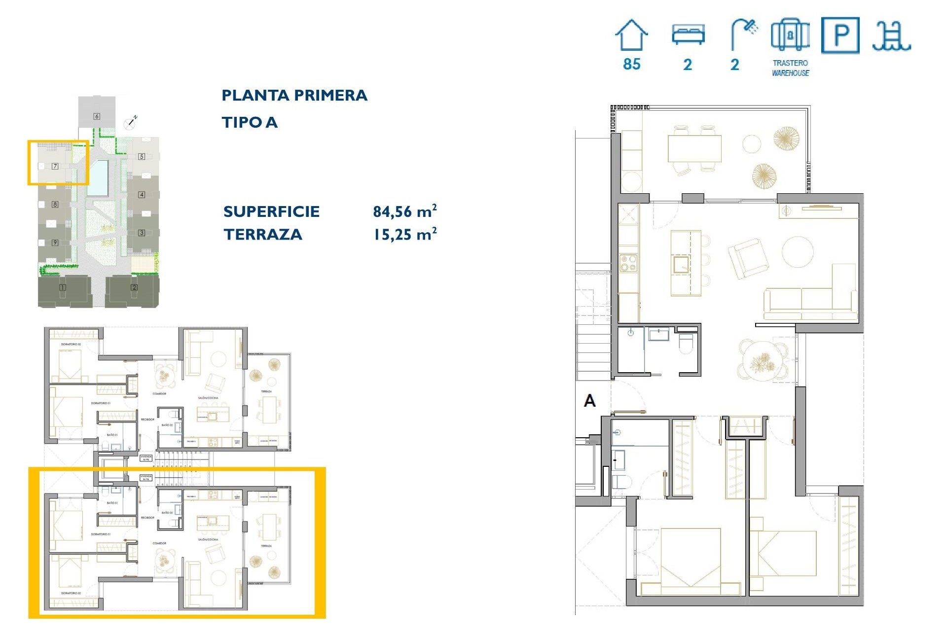 Nouvelle construction - Apartments -
San Pedro del Pinatar - Pueblo