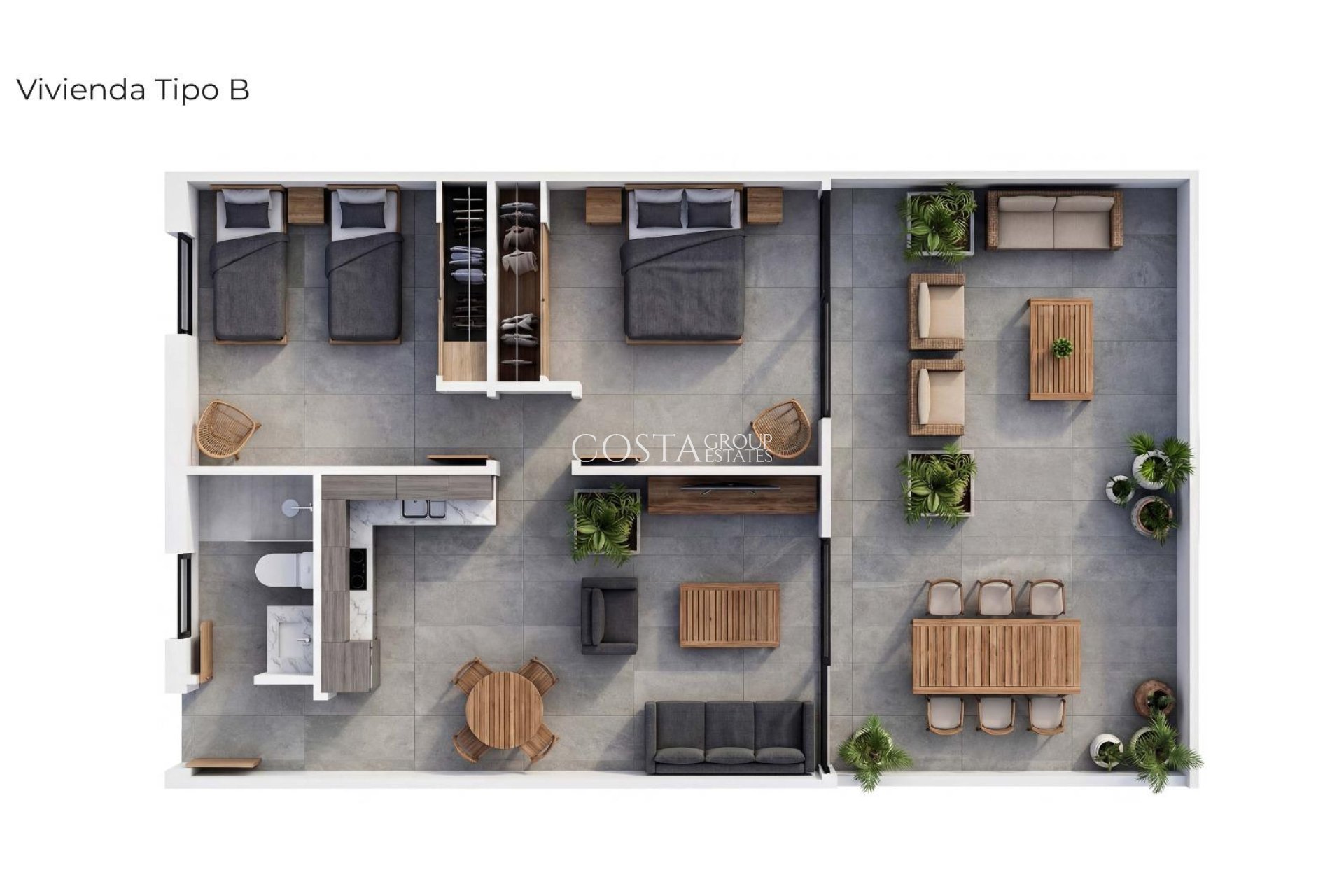 Nouvelle construction - Apartments -
Vera - Vera Playa