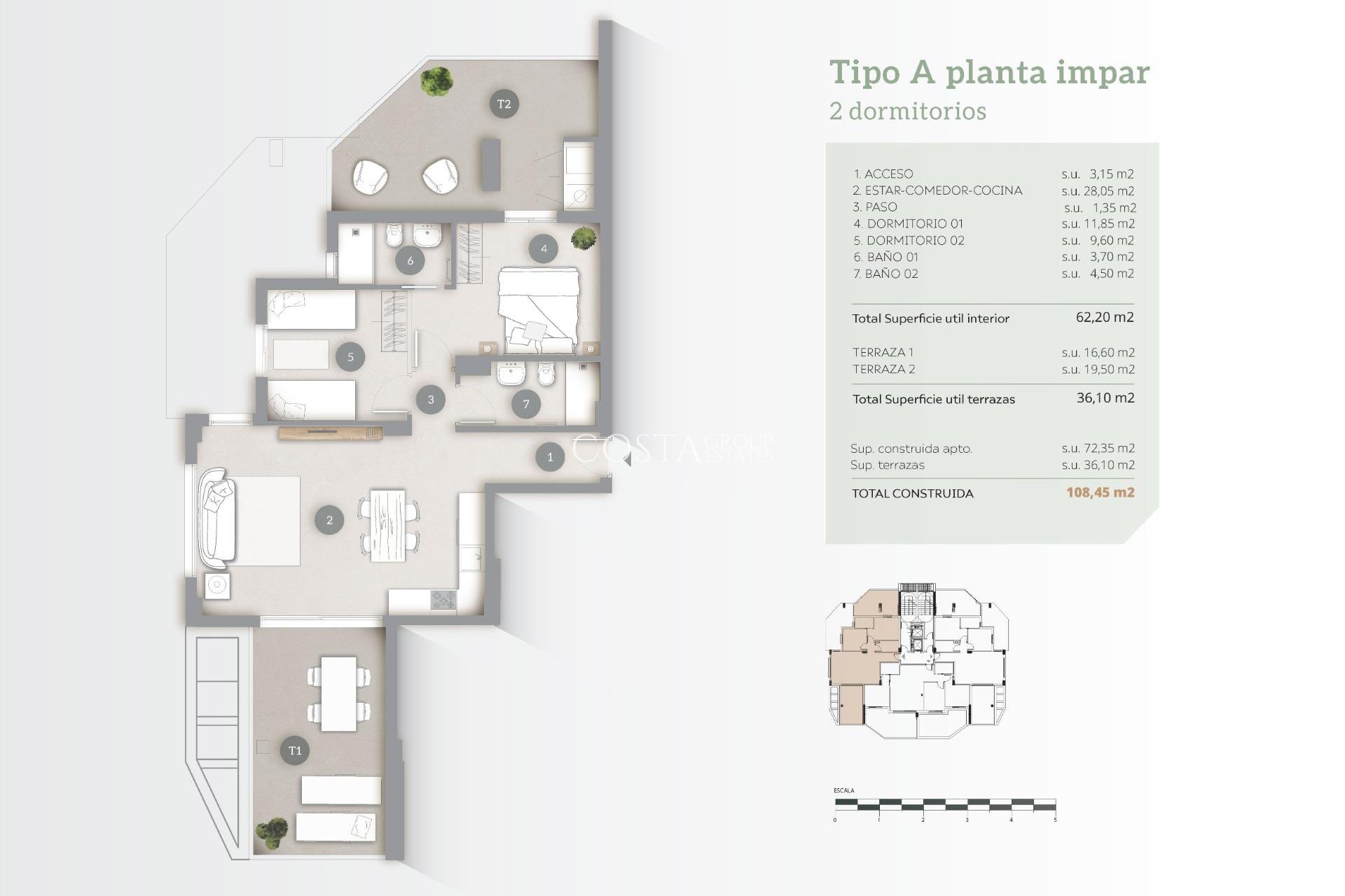 Nouvelle construction - Appartement -
Calpe - Playa Cantal Roig