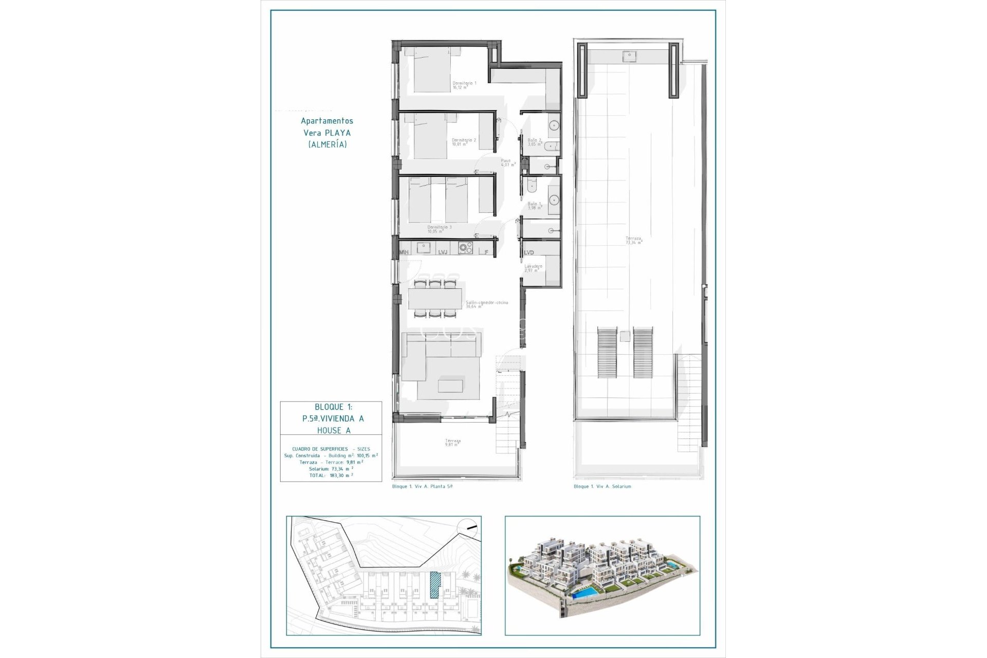 Nouvelle construction - Appartement -
Vera - Pueblo Salinas