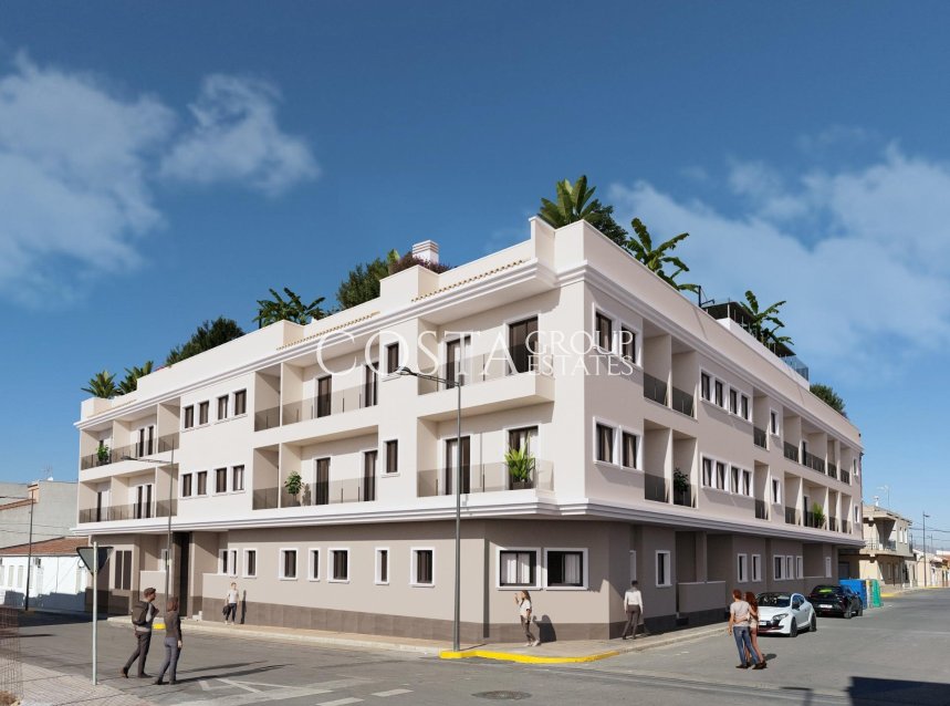 Nouvelle construction - Ground floor apartment -
Algorfa - Pueblo