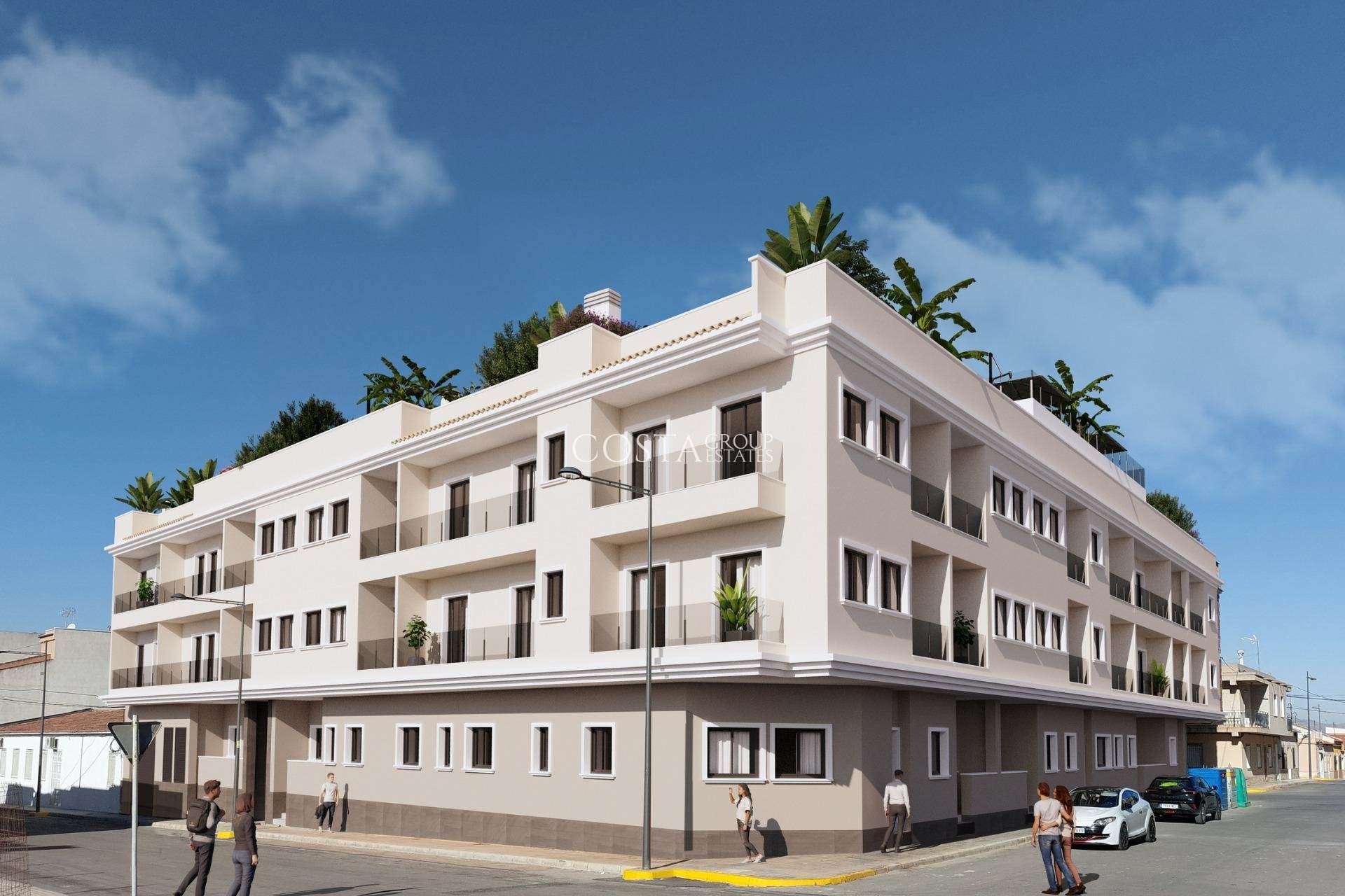 Nouvelle construction - Ground floor apartment -
Algorfa - Pueblo