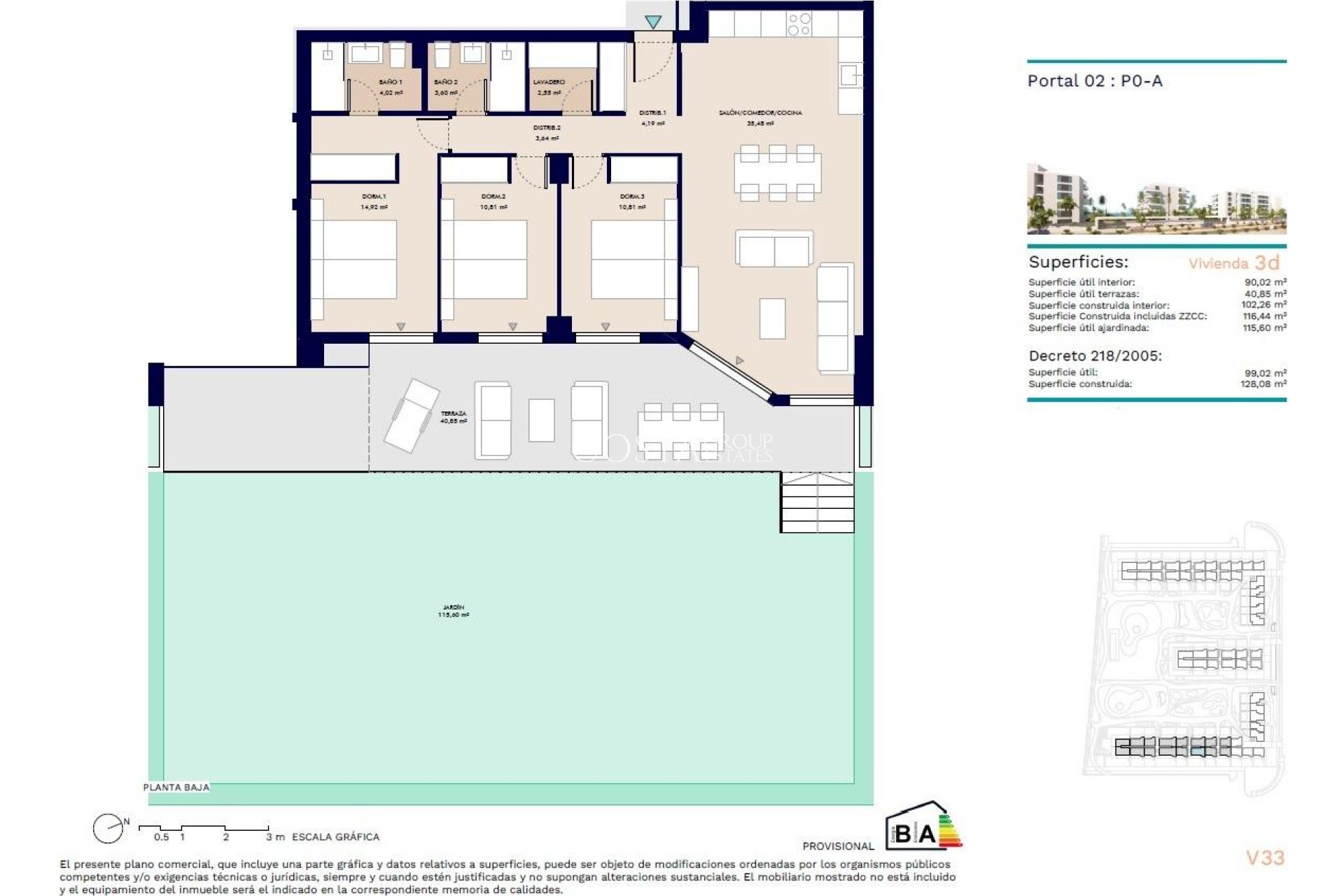 Nouvelle construction - Ground floor apartment -
Almerimar
