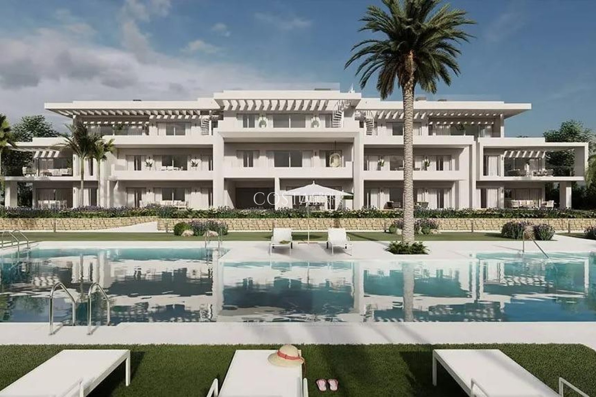 Nouvelle construction - Ground floor apartment -
Casares - Camarate
