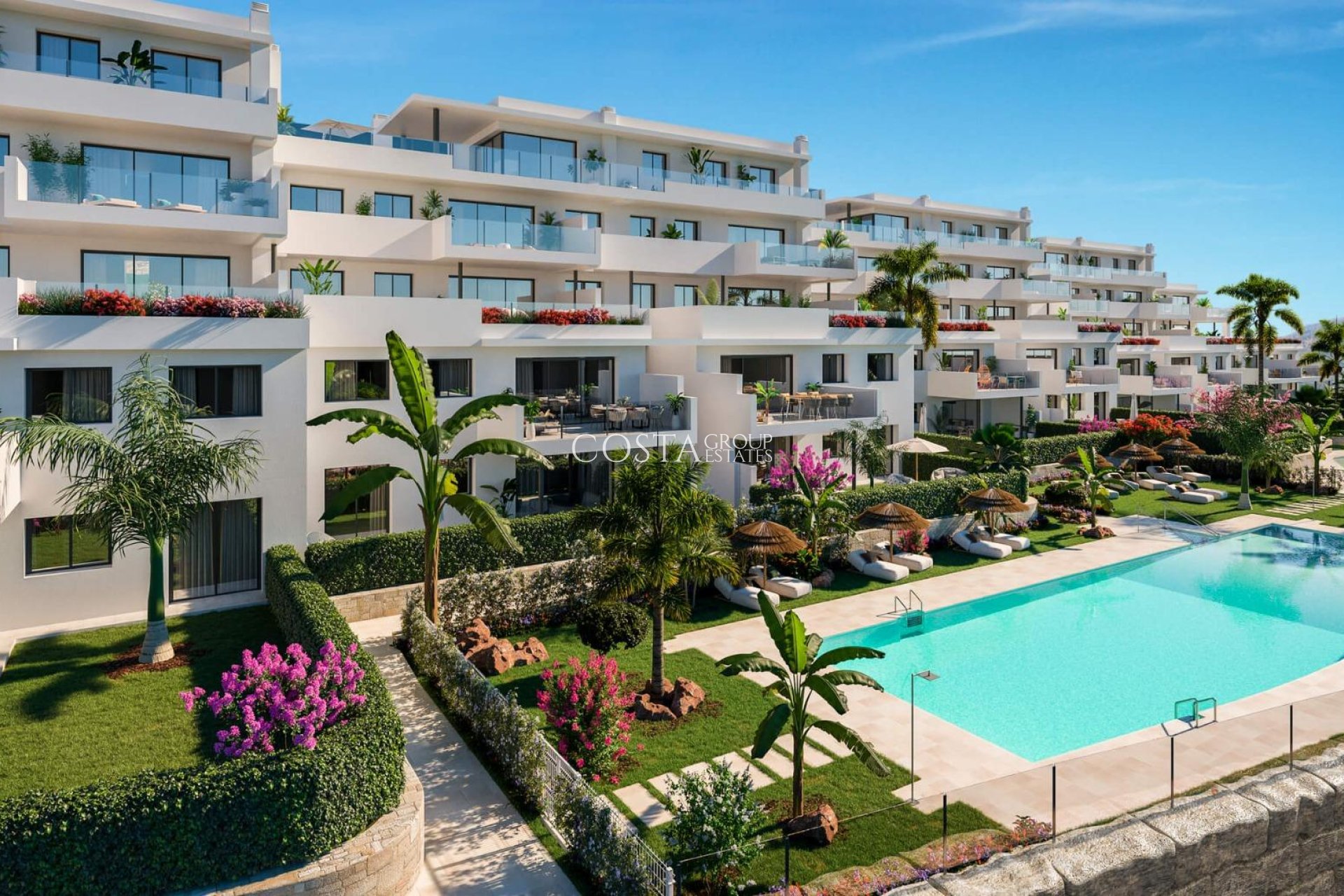 Nouvelle construction - Ground floor apartment -
Casares - Finca Cortesín