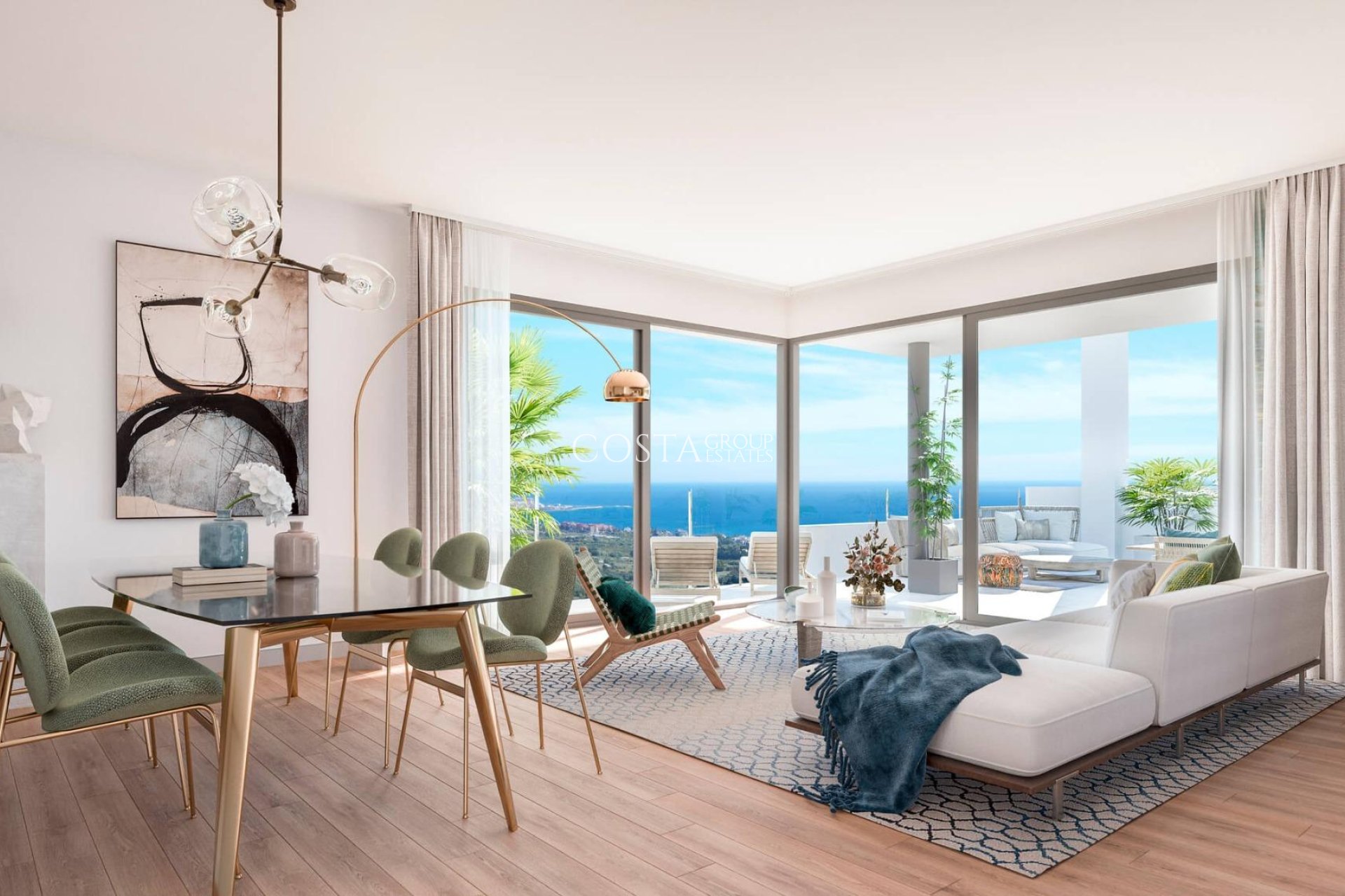 Nouvelle construction - Ground floor apartment -
Casares - Finca Cortesín