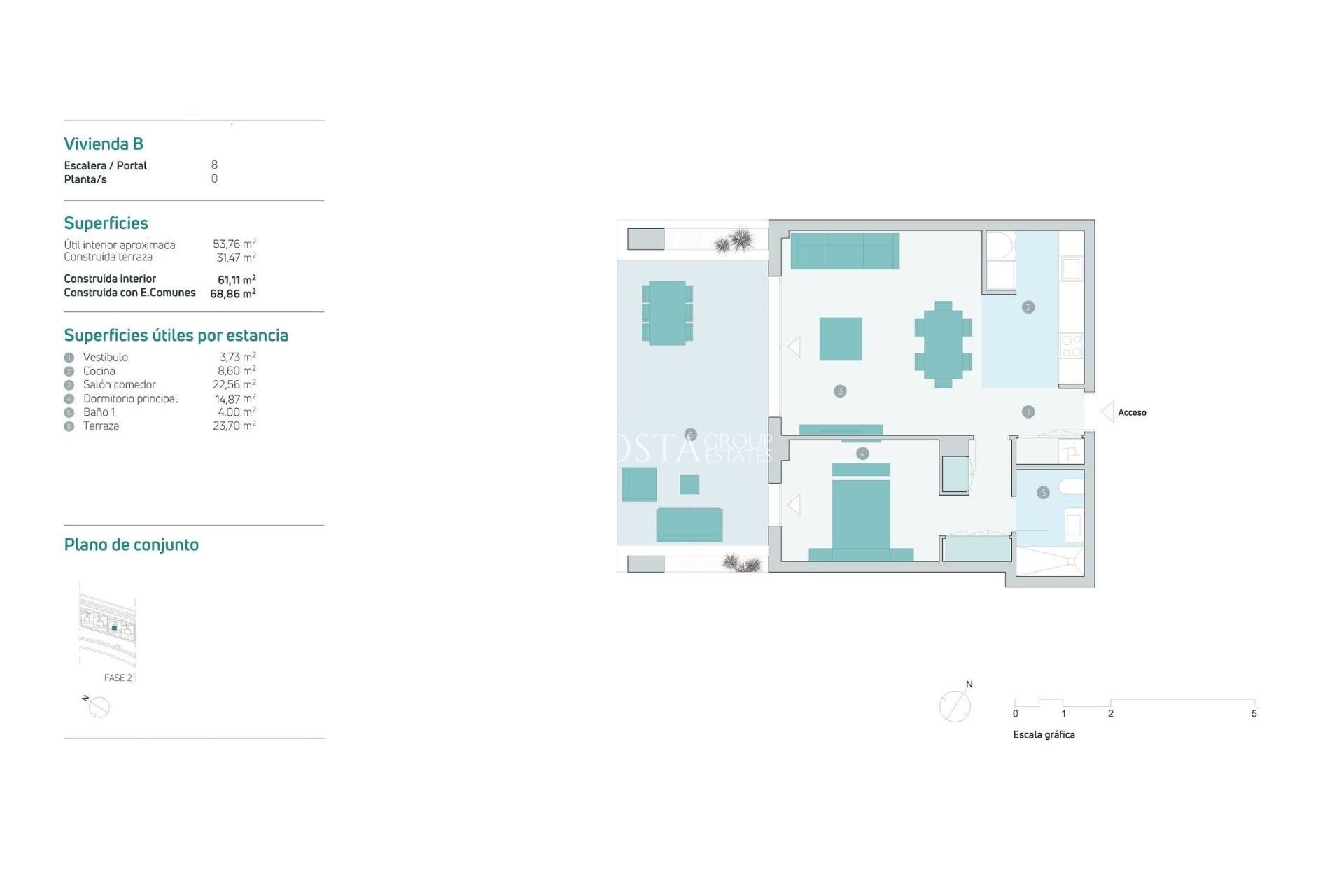Nouvelle construction - Ground floor apartment -
Estepona - La Gaspara