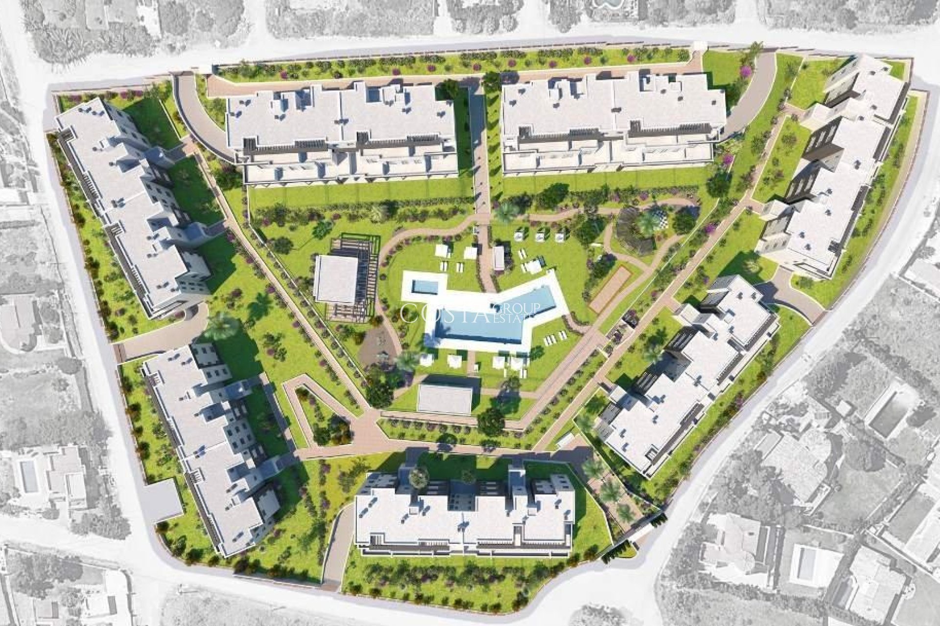 Nouvelle construction - Ground floor apartment -
Estepona - Valle Romano Golf