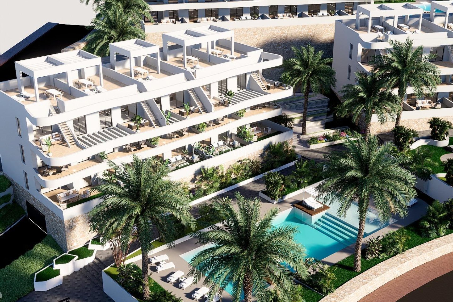 Nouvelle construction - Ground floor apartment -
Finestrat - Puig Campana Golf