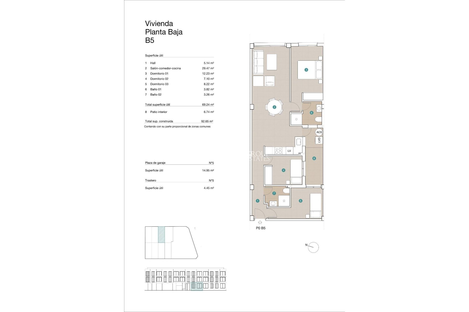 Nouvelle construction - Ground floor apartment -
Jacarilla - pueblo