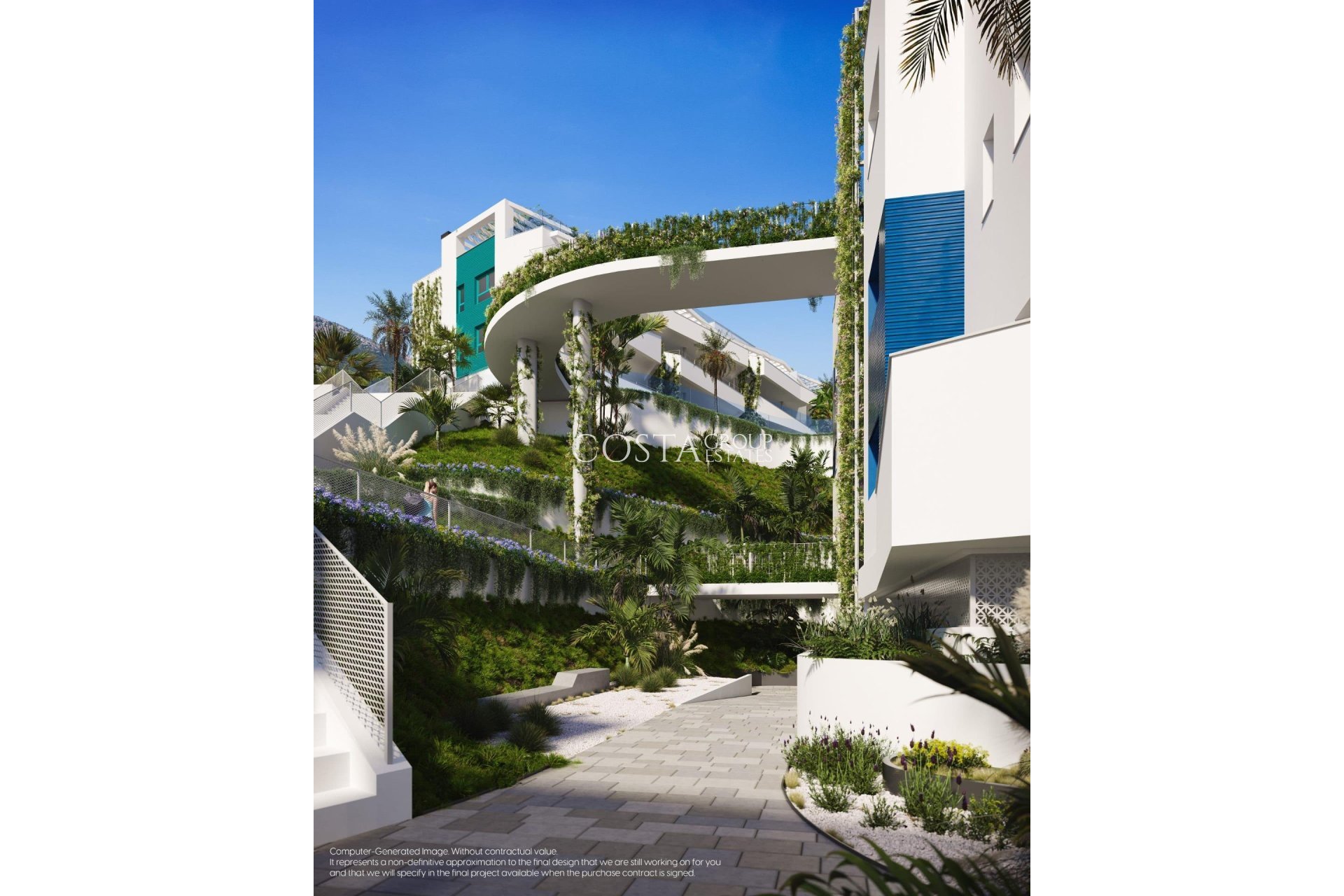 Nouvelle construction - Ground floor apartment -
Mijas