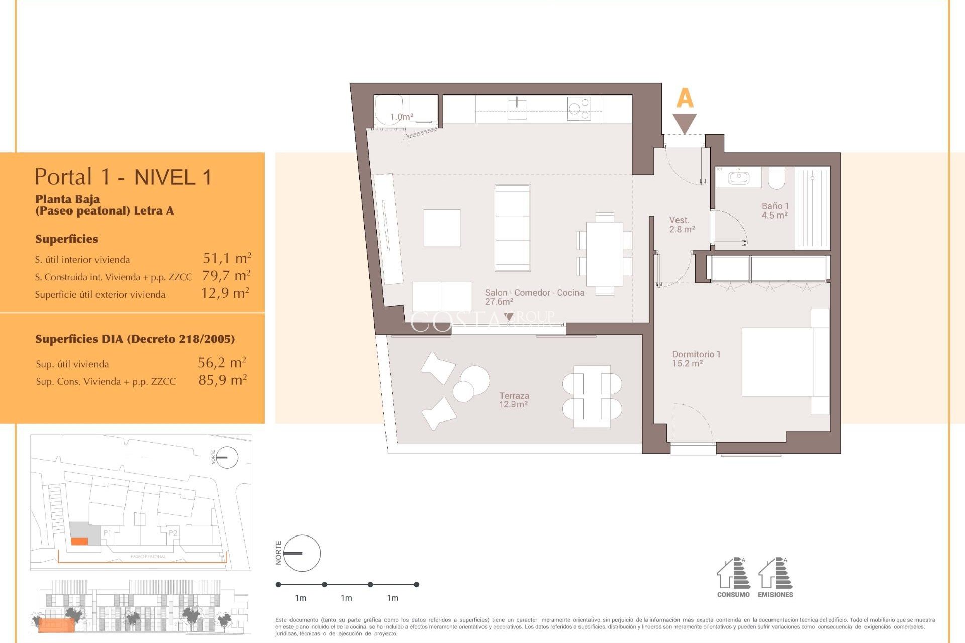 Nouvelle construction - Ground floor apartment -
San Pedro De Alcantara - pueblo