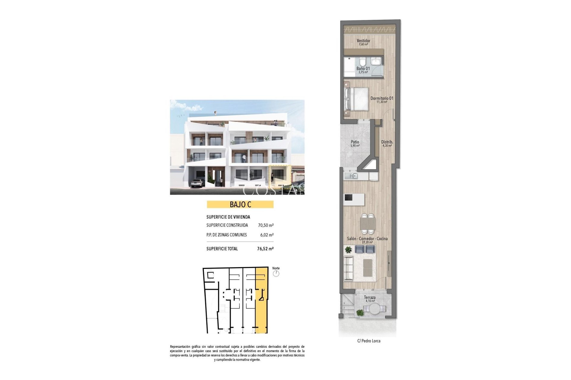 Nouvelle construction - Ground floor apartment -
Torrevieja - Playa de El Cura