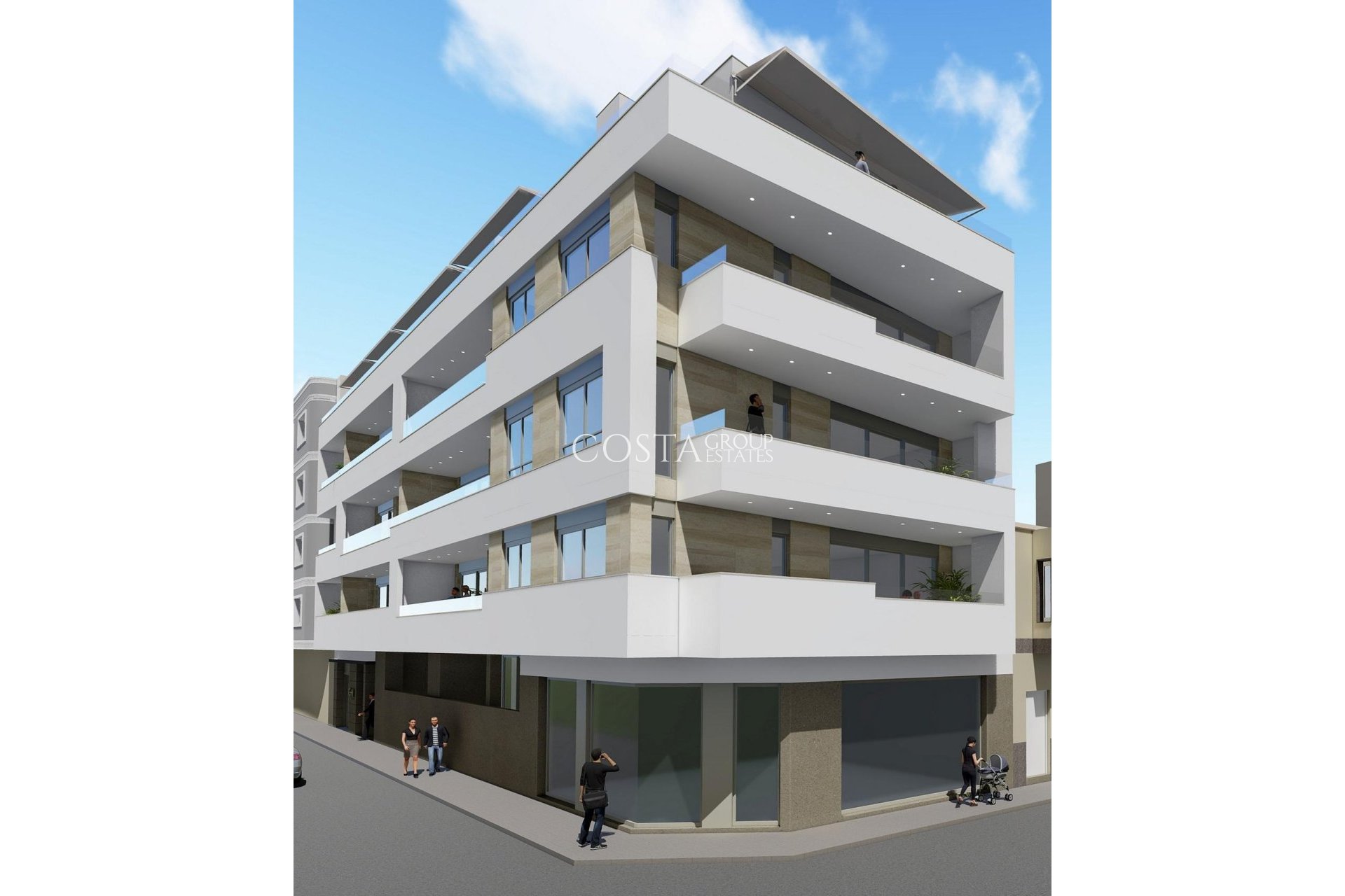 Nouvelle construction - Ground floor apartment -
Torrevieja - Playa del Cura